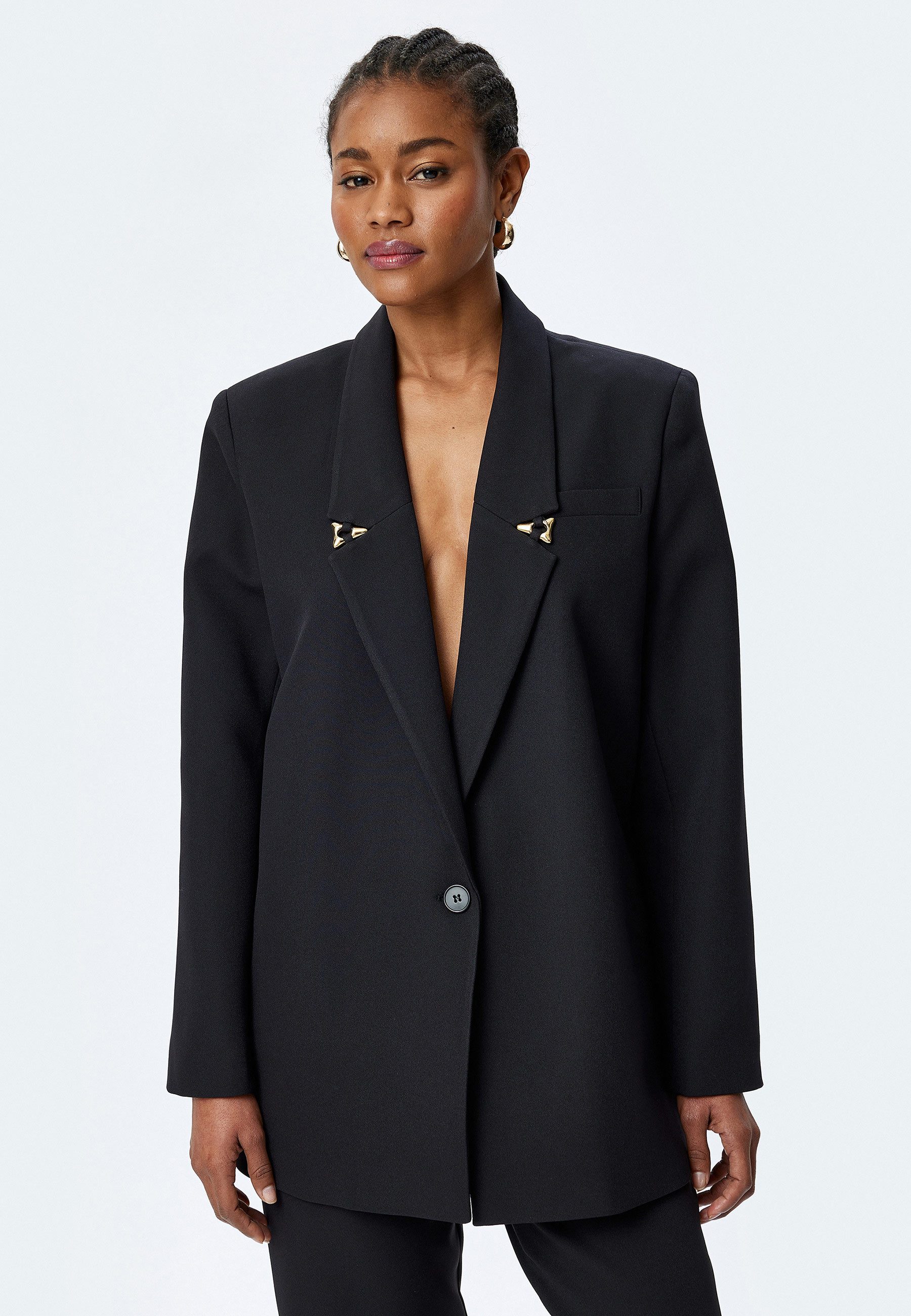 Koton Jackenblazer Oversize Klassisch Jackenblazer