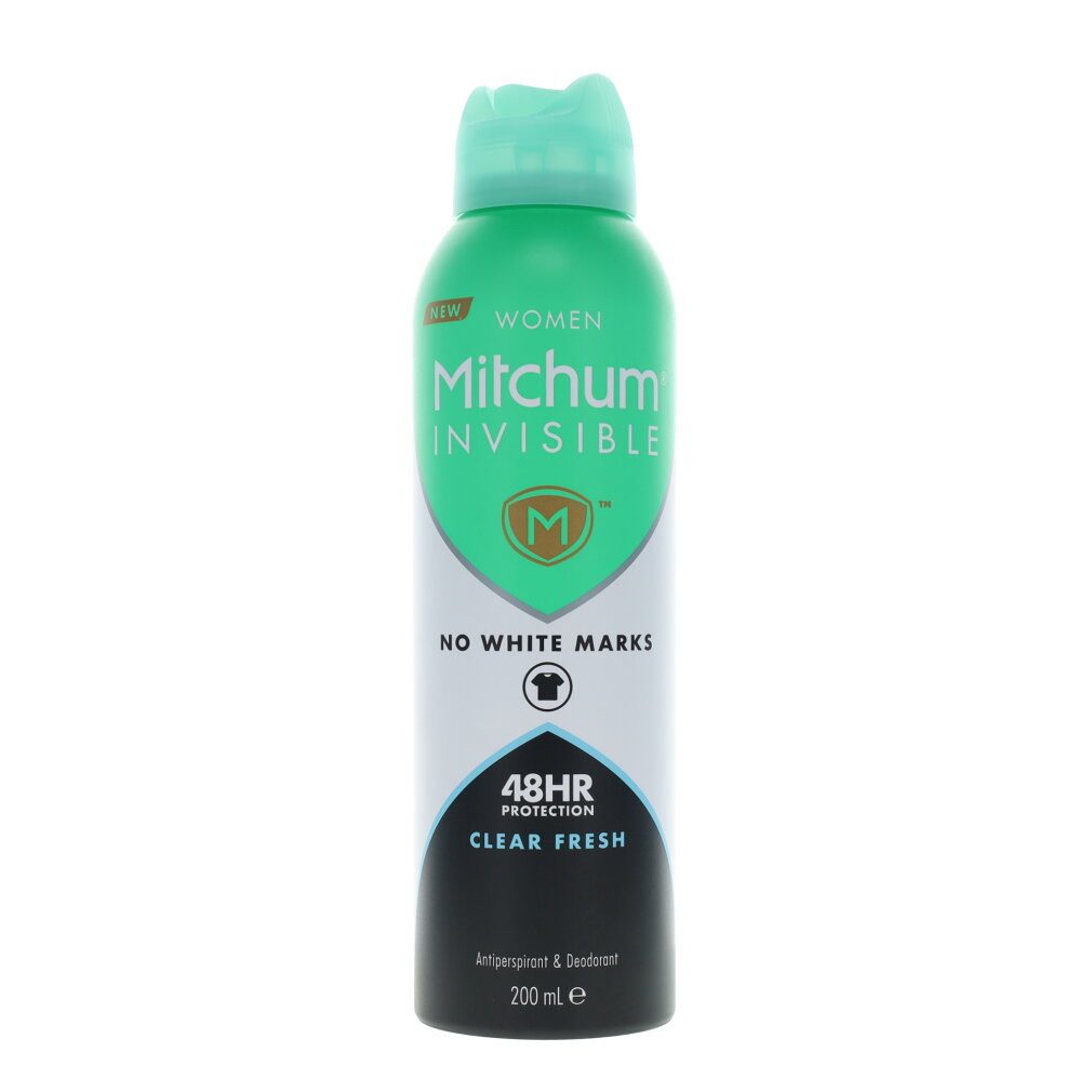 Mitchum Deo-Roller Women Invisible 48HR Clear Fresh Antiperspirant & Deodorant Spray