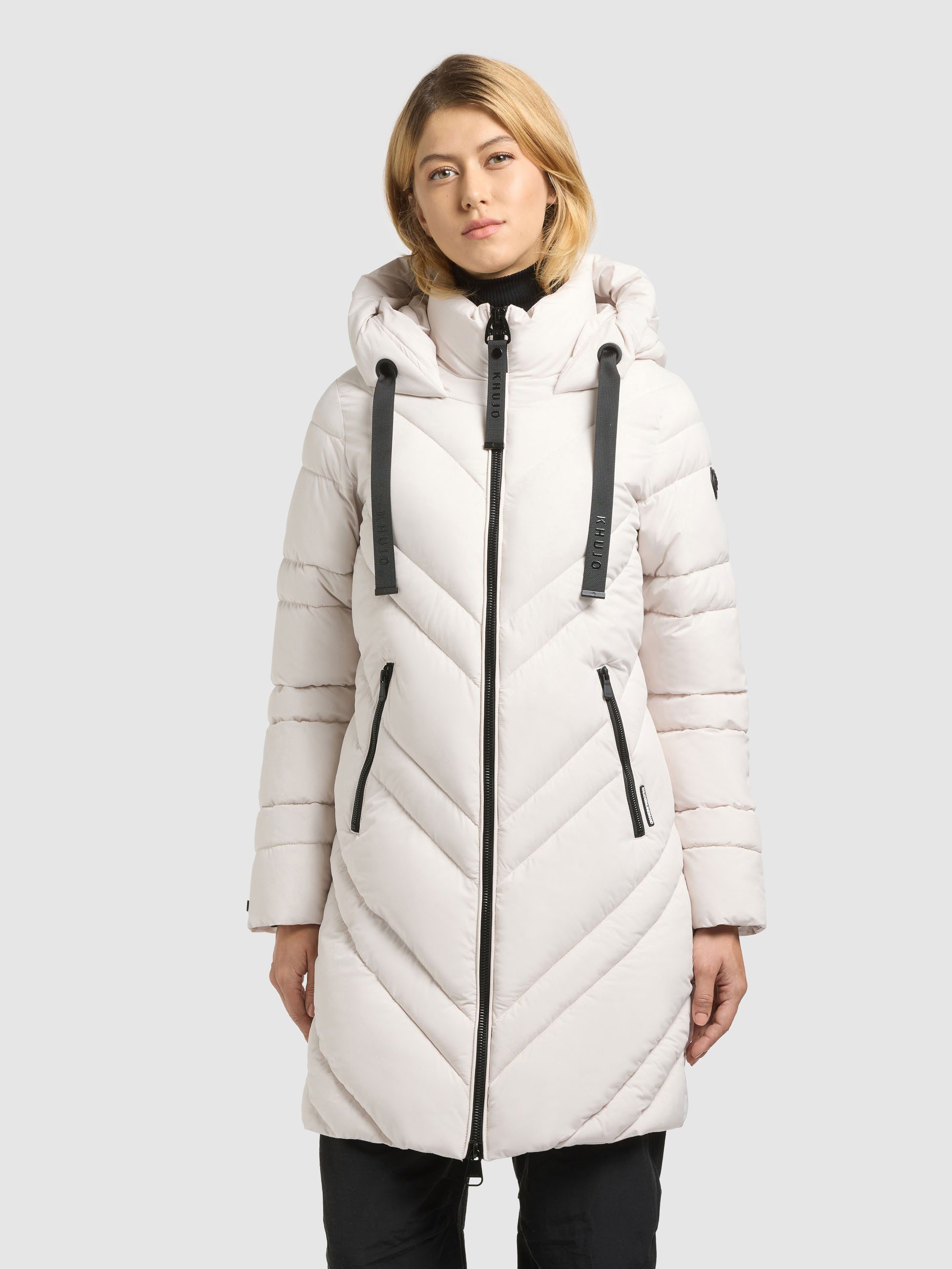 khujo Steppmantel TABY2 Taschenbeutel mit Fleece