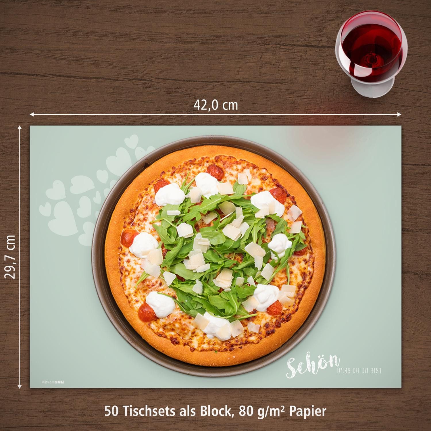 itenga Platzset itenga Platzset Tischset "Schön günstig online kaufen