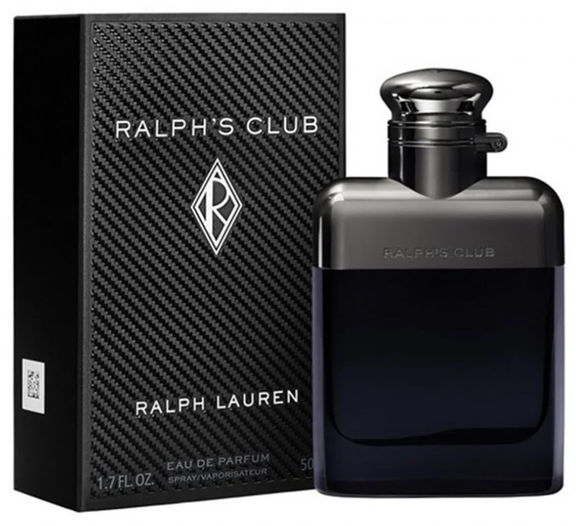Ralph Lauren Eau de Parfum Ralph's Club EDP Herren Spray, Holzig-aromatischer Duft mit Lavendel, Muskatellersalbei und Vetiver