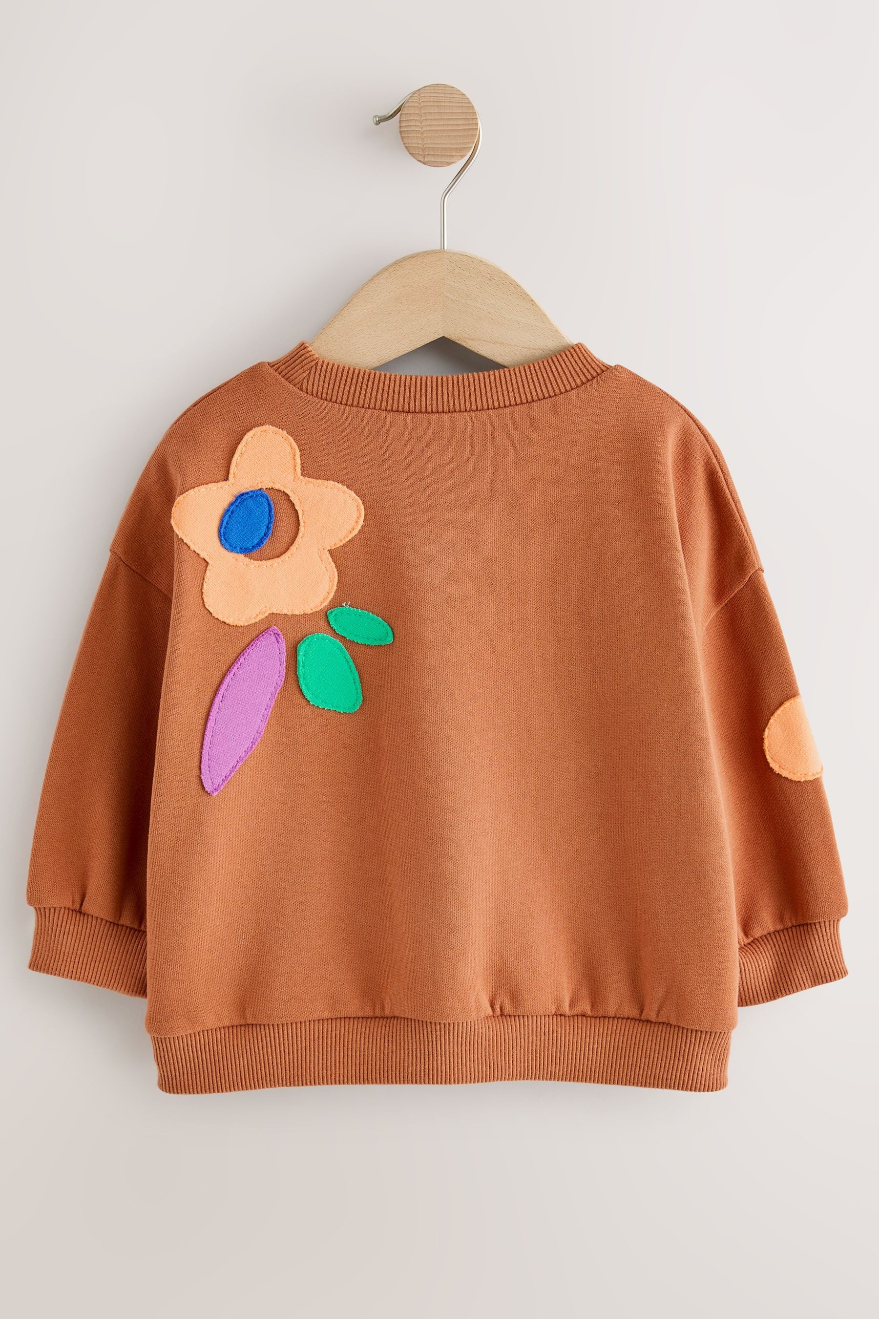 Next Sweater Sweatshirt mit Rundhalsausschnitt (1-tlg) – Bild 2 von 5