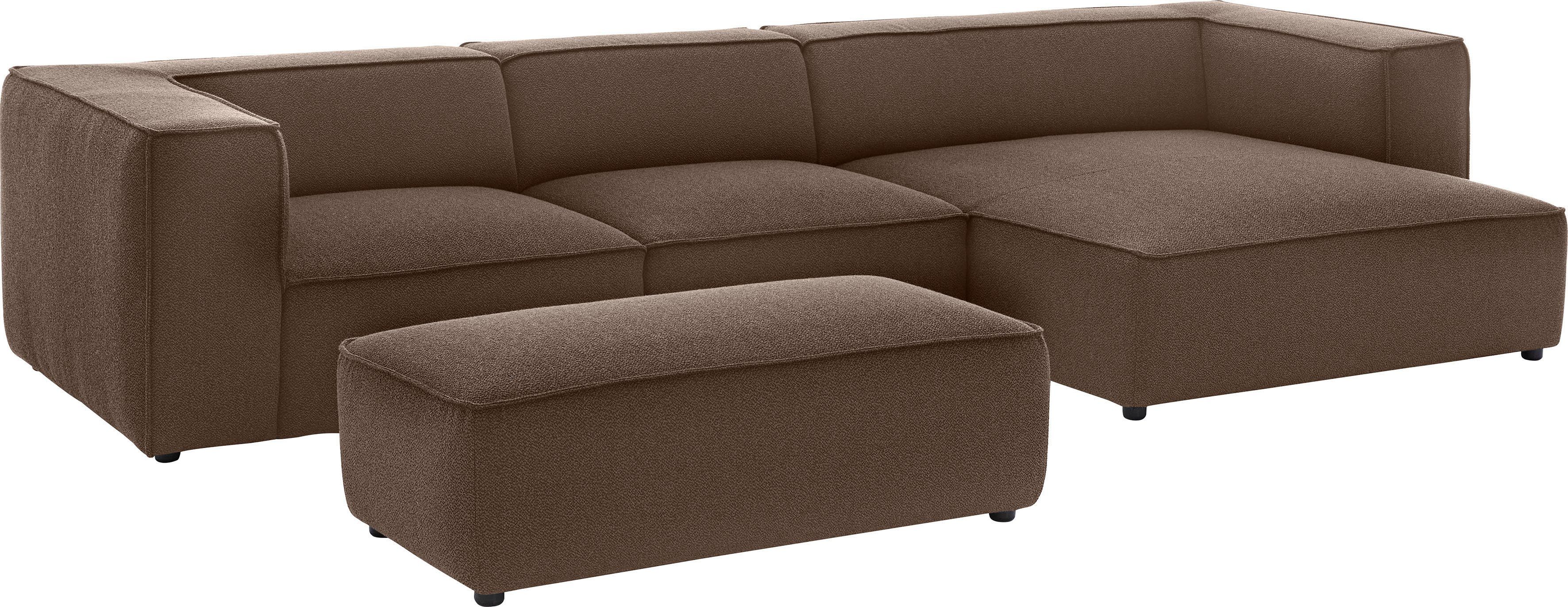 W.SCHILLIG Hocker around-the-block, mit eleganter Biese