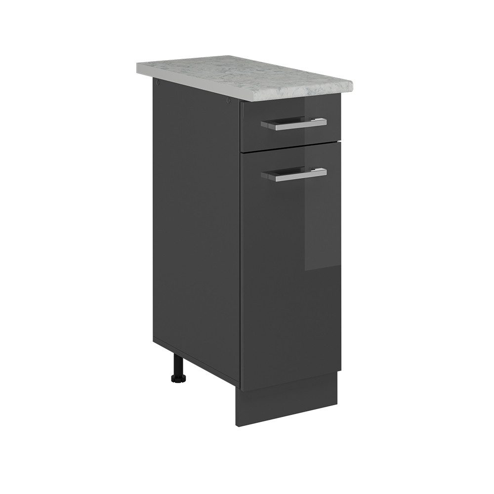 Vicco Unterschrank R-Line, Anthrazit Hochglanz/Anthrazit, 30 günstig online kaufen