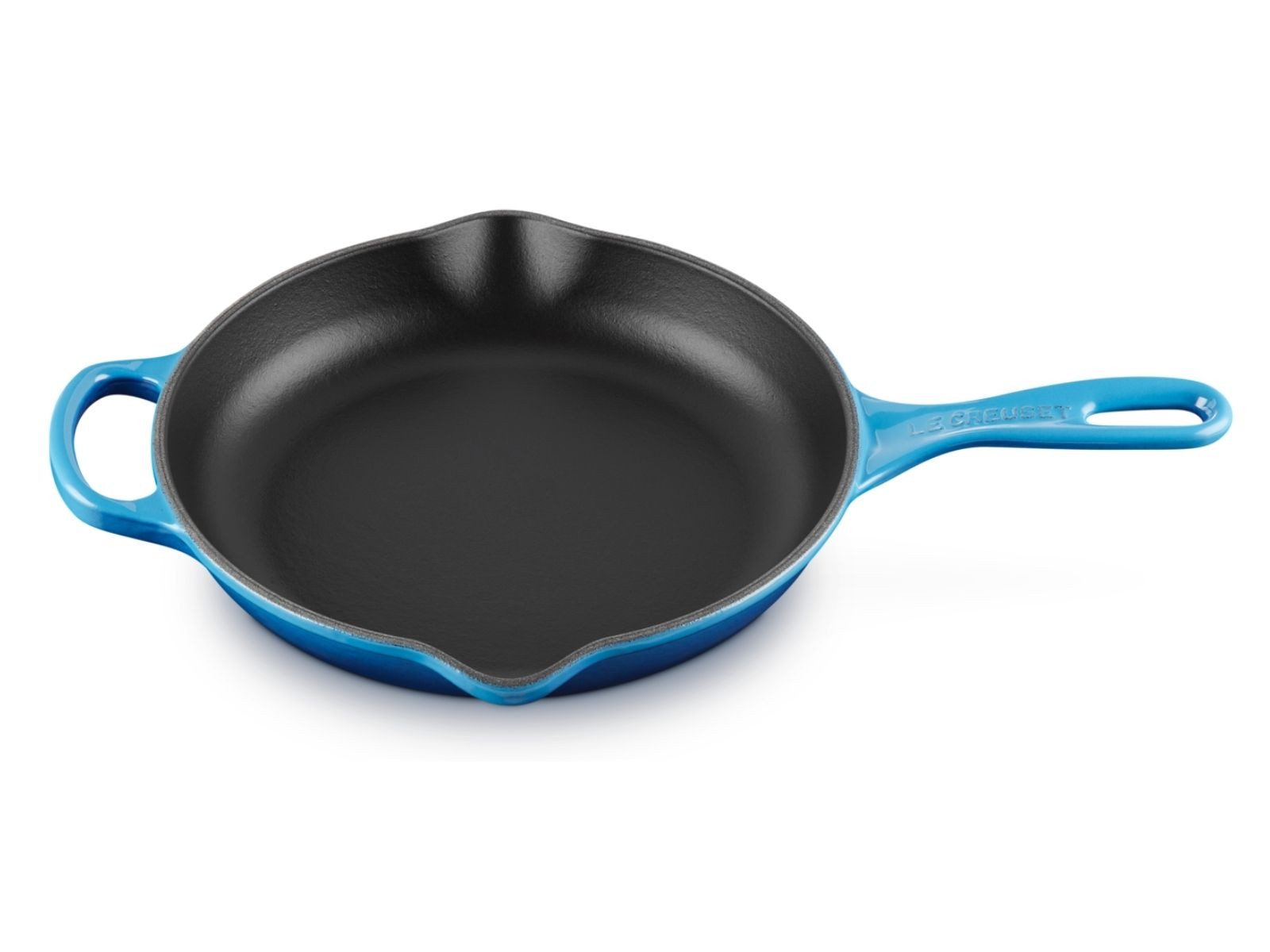 LE CREUSET Servierpfanne Brat- und Servierpfanne Signature rund azure 23cm