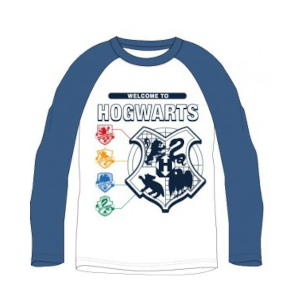 T-Shirt Harry Potter Langarm-Shirt, "Welcome to Hogwarts"