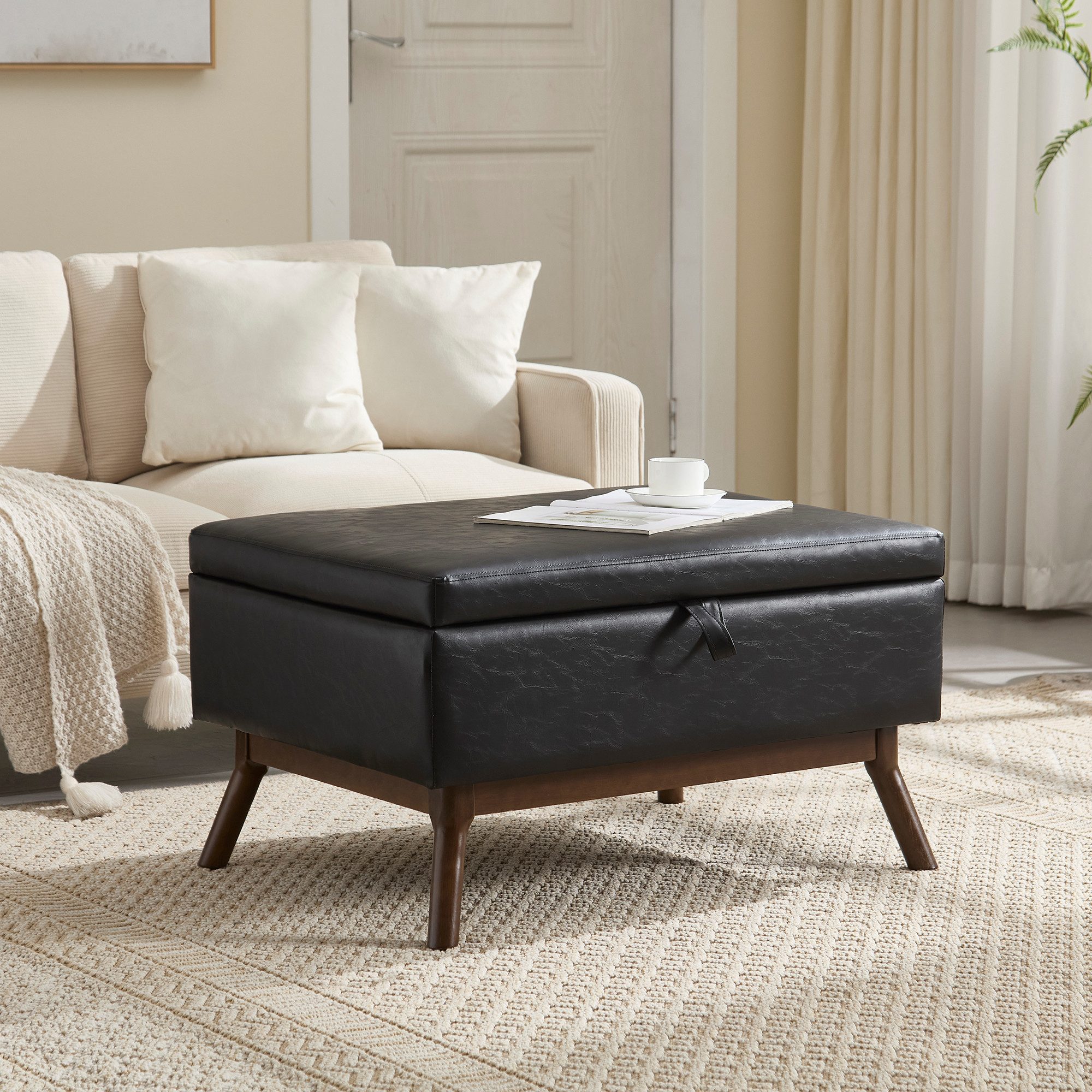 REDOM Schuhbank Hocker mit Stauraum (Handgefertigt & Praktischer Stauraum m günstig online kaufen