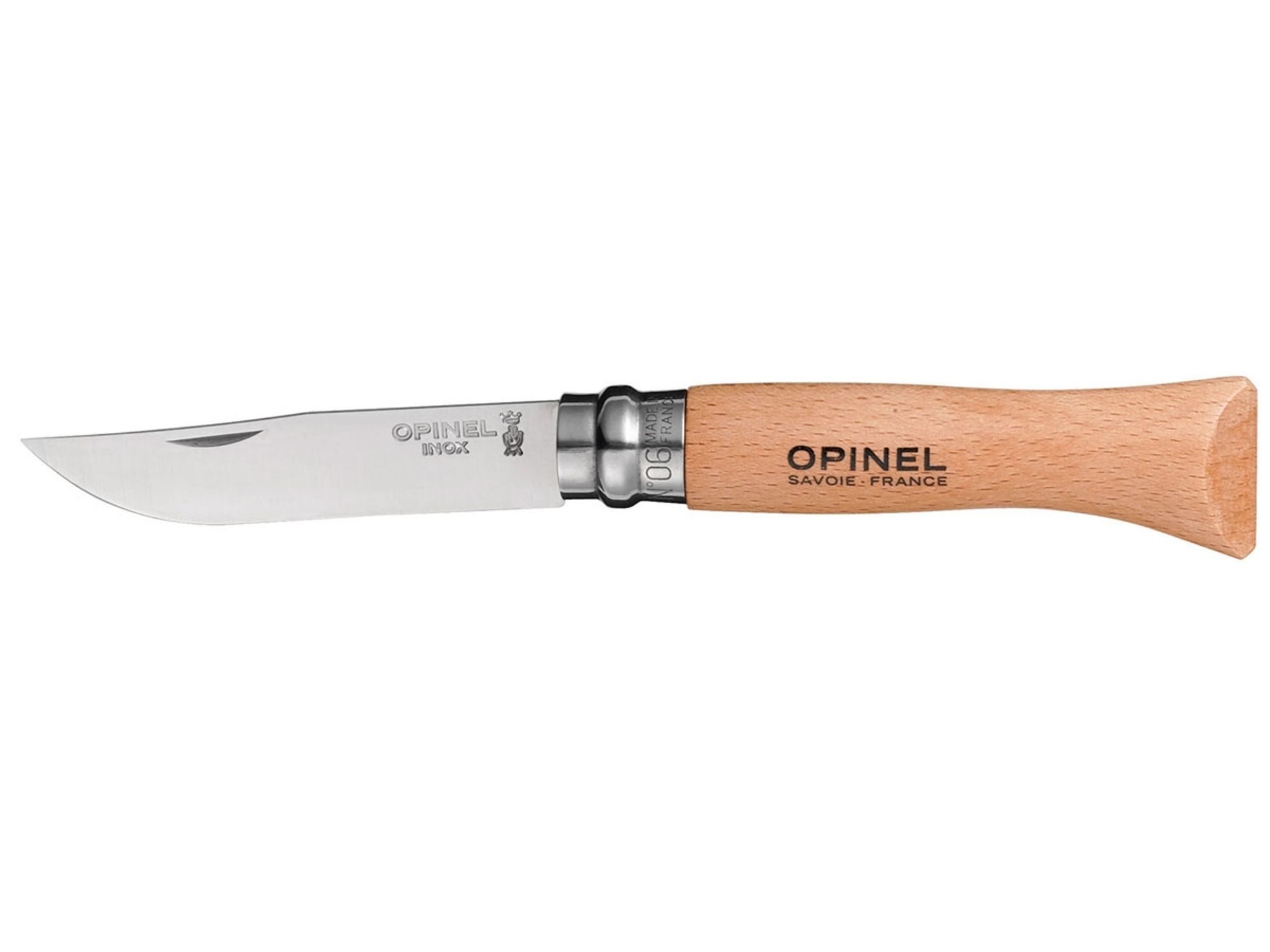 Opinel Taschenmesser Opinel-Messer, Größe 6, rostfrei