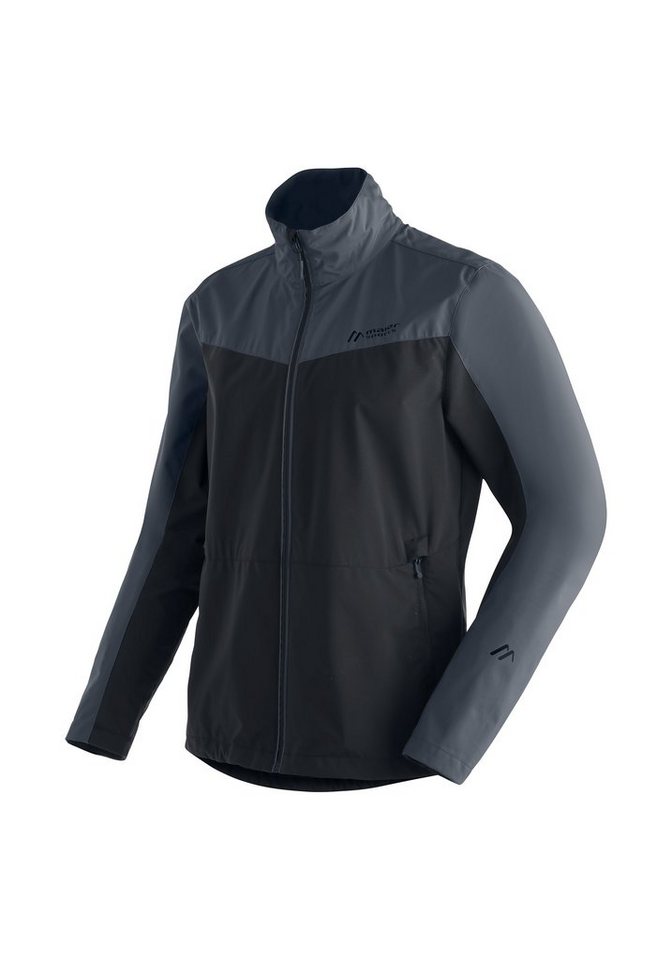 und Skanden Sports Atmungsaktiv, winddicht 2.0 Sportliche stormprotec dank Funktionsjacke Bewegungsfreiheit, viel M mit wasserabweisen Softshelljacke Maier