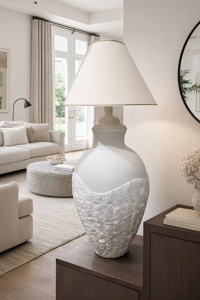 JVmoebel Stehlampe Bohemia IVELE Crystal Tischleuchte aus Kristall mit klassischem Design, Made in Europa