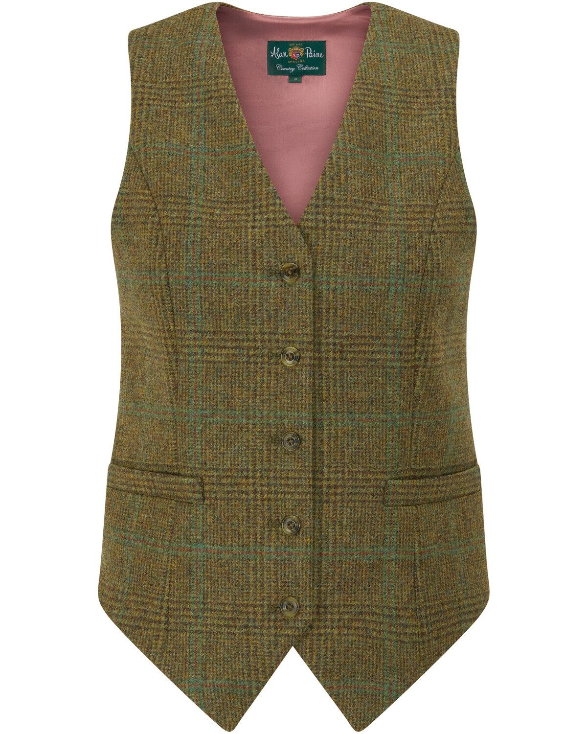 Alan Paine Jagdweste Tweedweste Surrey