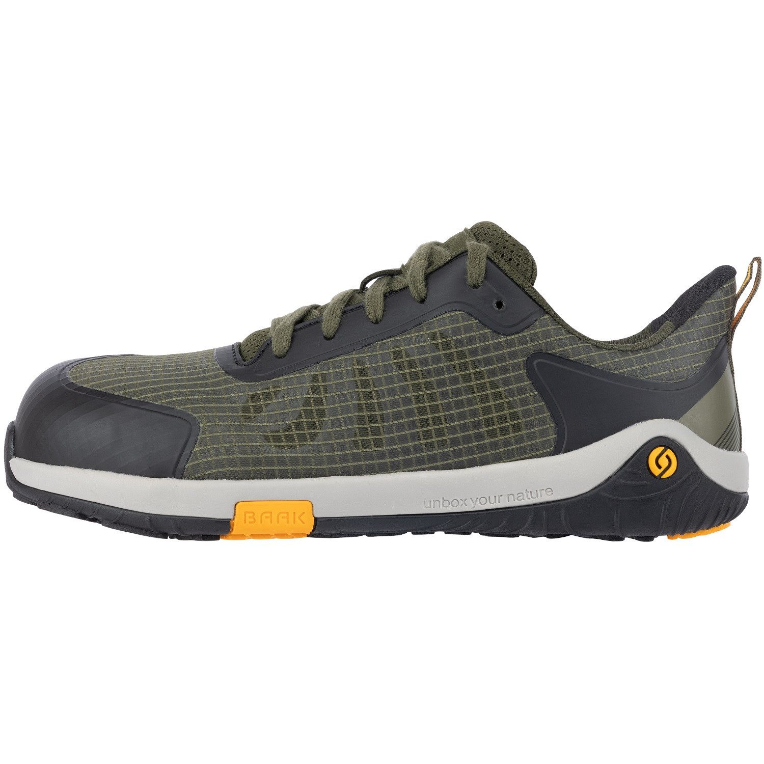 Baak Barfuß Sicherheitshalbschuhe S1PS "PAN" Barefoot Sicherheitsschuh