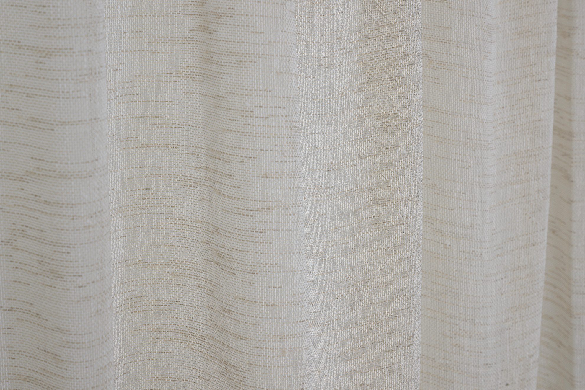 ELBERSDRUCKE Scheibengardine Bistrogardine Uni Liem beige halbtransparent 4 günstig online kaufen