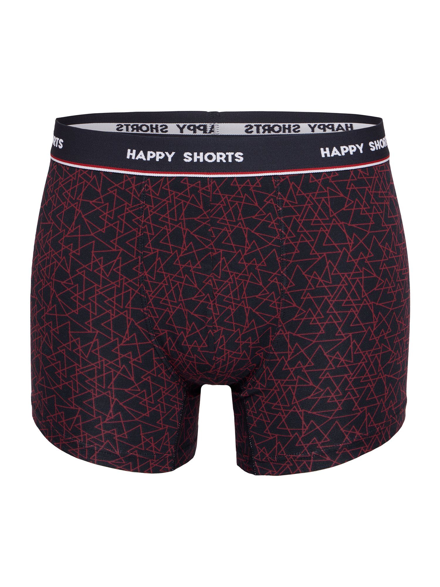 unterhose Triangles Red Trunks Retro-Boxer SHORTS (2-St) Retro-shorts HAPPY Pants Retro