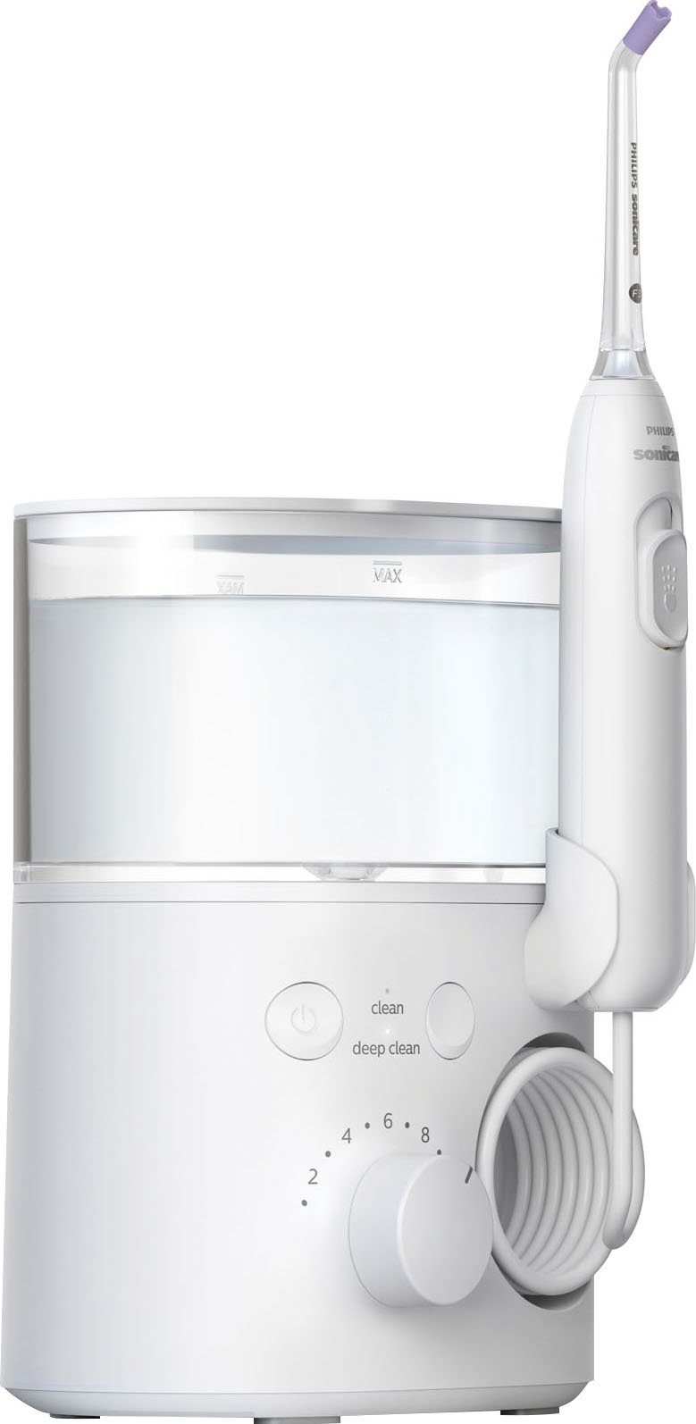 Philips Sonicare Zahnzwischenraum-Reiniger Power Flosser 3000 HX3711/20, Aufsätze: 2 St., mit Quad Stream-Technologie, 2 Reinigungsmodi, 10 Intensitätsstufen