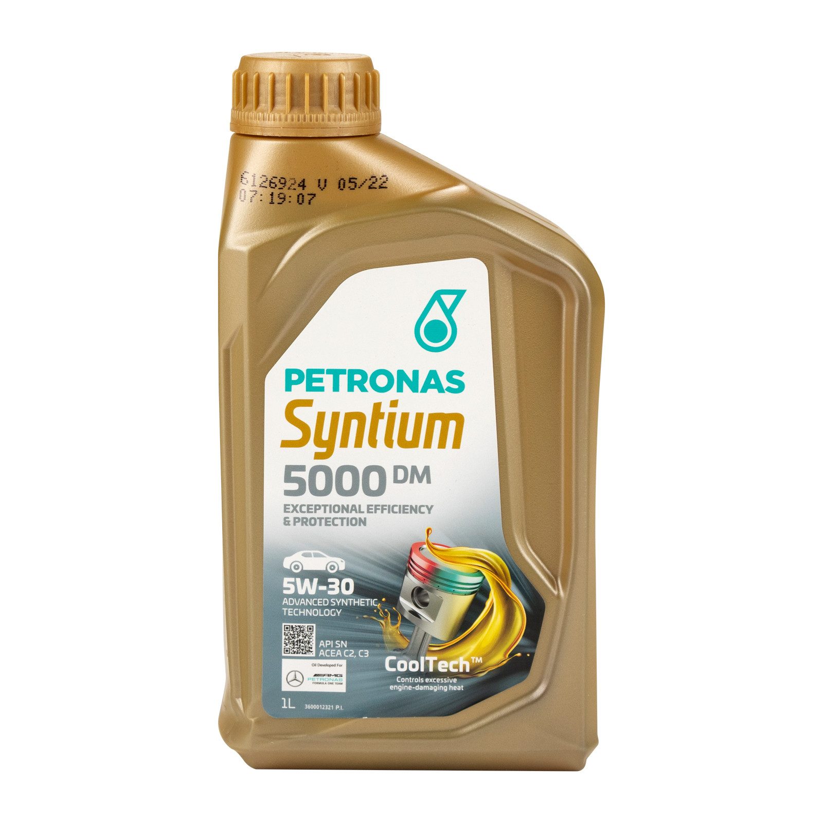 Petronas Motoröl Syntium 5000 DM 5W-30 1 Liter 70644E18EU