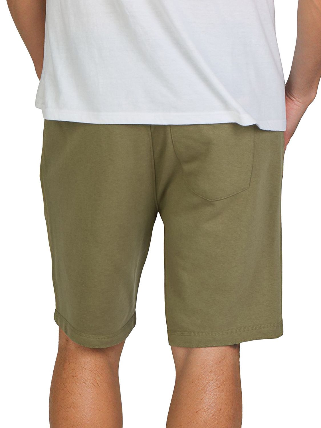 riverso Sweatshorts Herren Sportshorts RIVBrian 2er Pack Regular Fit (Vorteilspack) Bermudashort mit Kordelzug – Bild 5 von 5