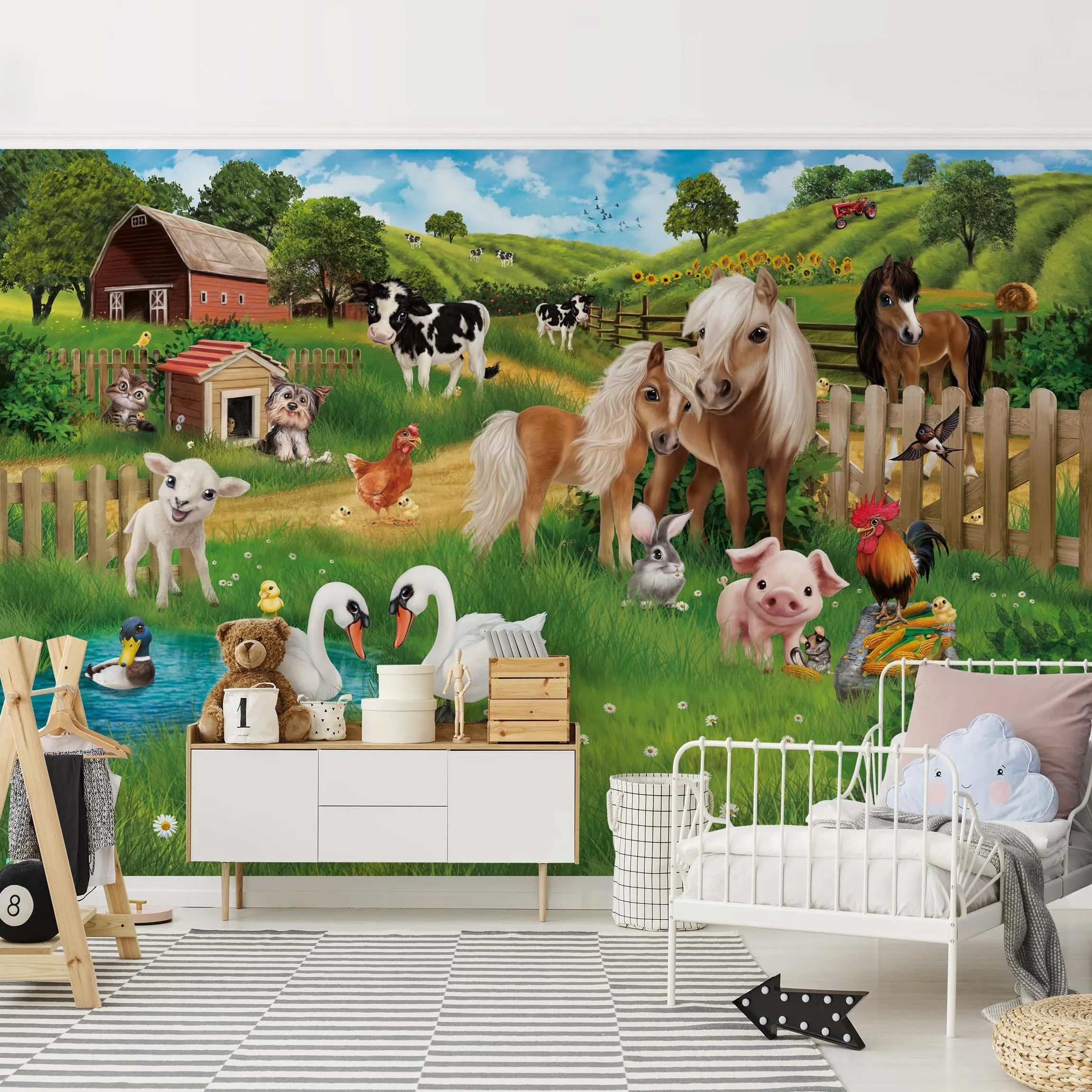 Bilderdepot24 Fototapete Kinderzimmer Tiere auf dem günstig online kaufen
