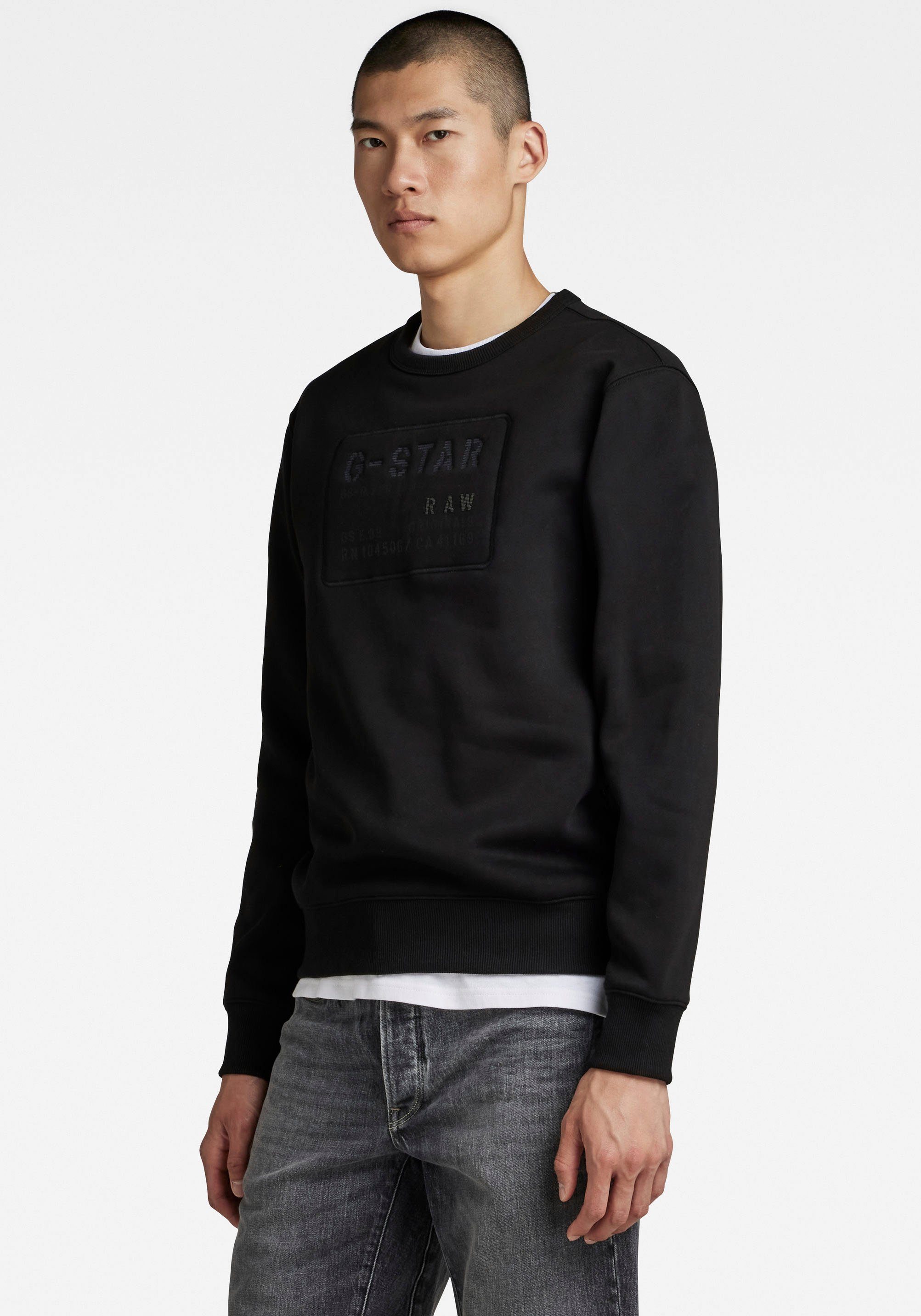 Sweatshirt Dark RAW G-Star Sweatshirt Originals black