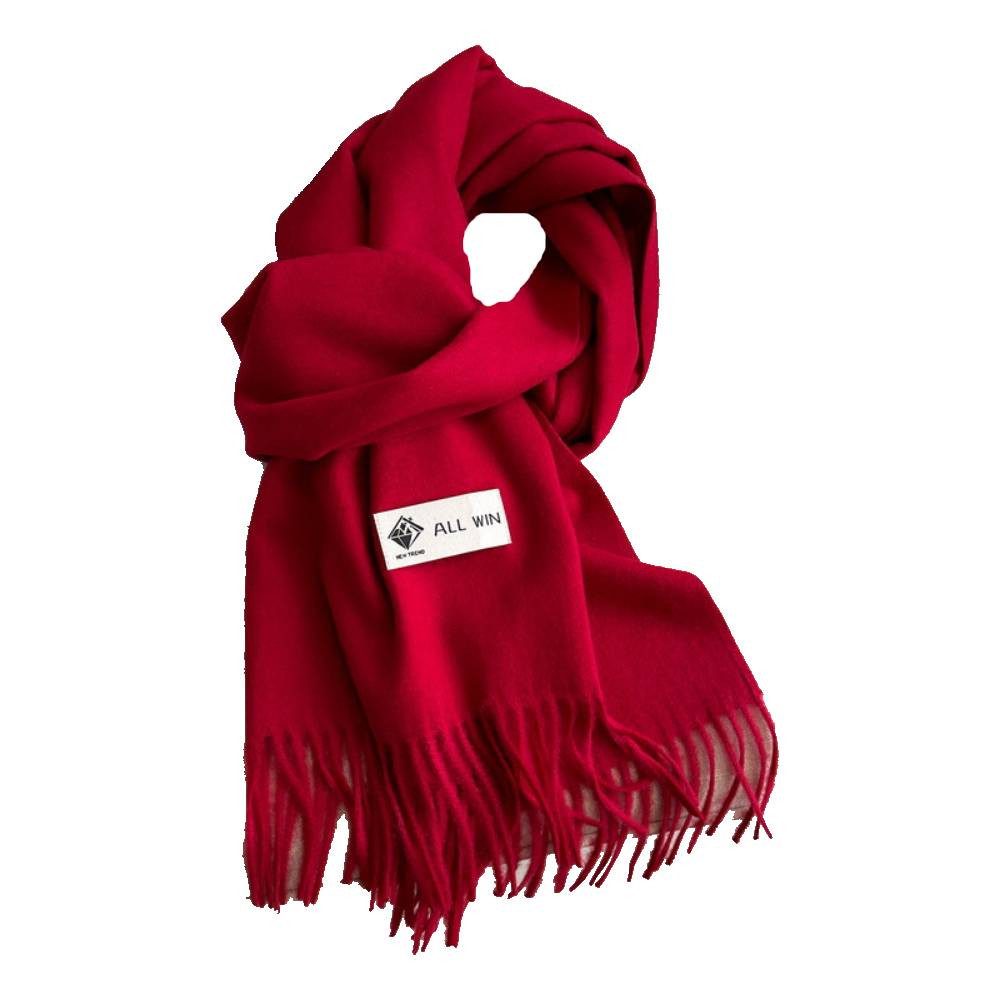 Blusmart Halstuch Schal Damen Warm Herbst Winter unifarben Baumwolle mit qu günstig online kaufen