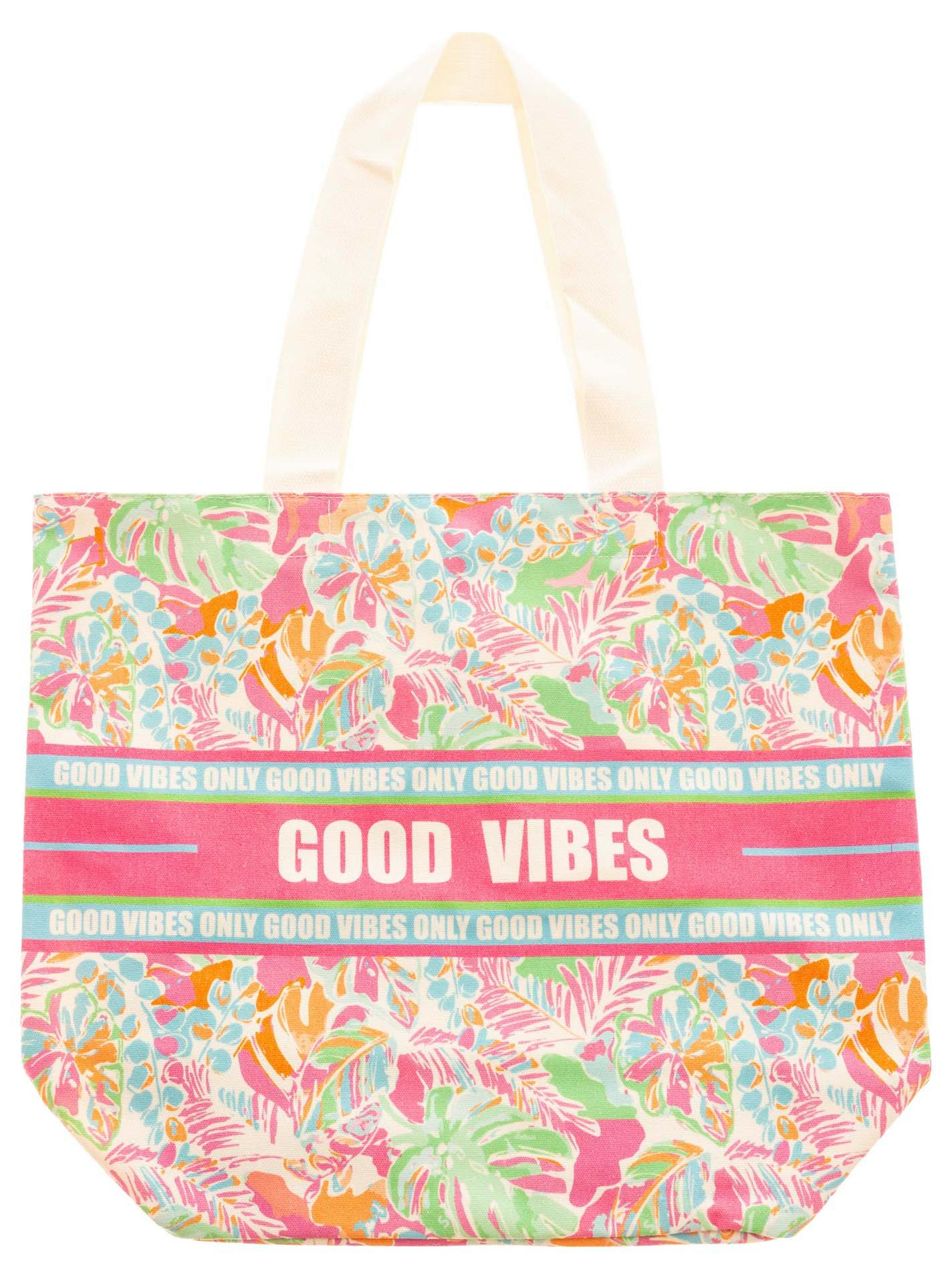 Zwillingsherz Tragetasche, Stofftasche mit Henkel, bunter Mustermix