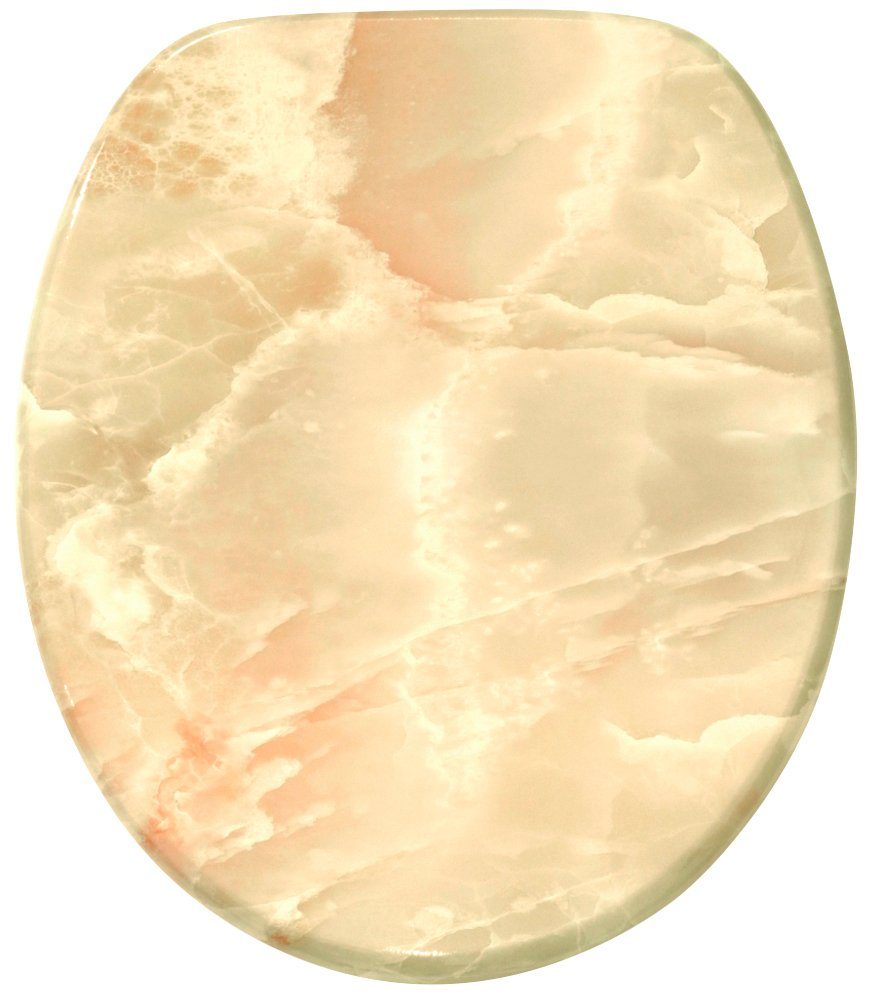 Sanilo WC-Sitz Marmor Natur, mit Absenkautomatik günstig online kaufen