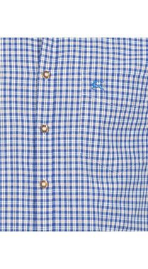 OS-Trachten Trachtenhemd Trachtenhemd Kurzarm Oli in Blau von OS-Trachten