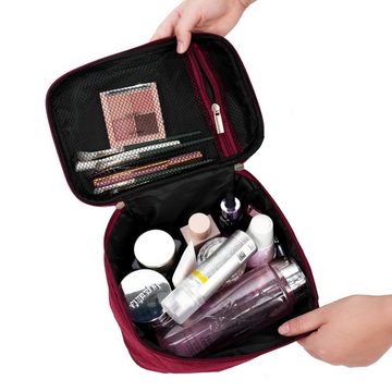 MULISOFT Kosmetiktasche Kosmetiktasche, Waschtasche, Waschbeutel zum Aufhängen, Tragbare Reise Make Up Bag