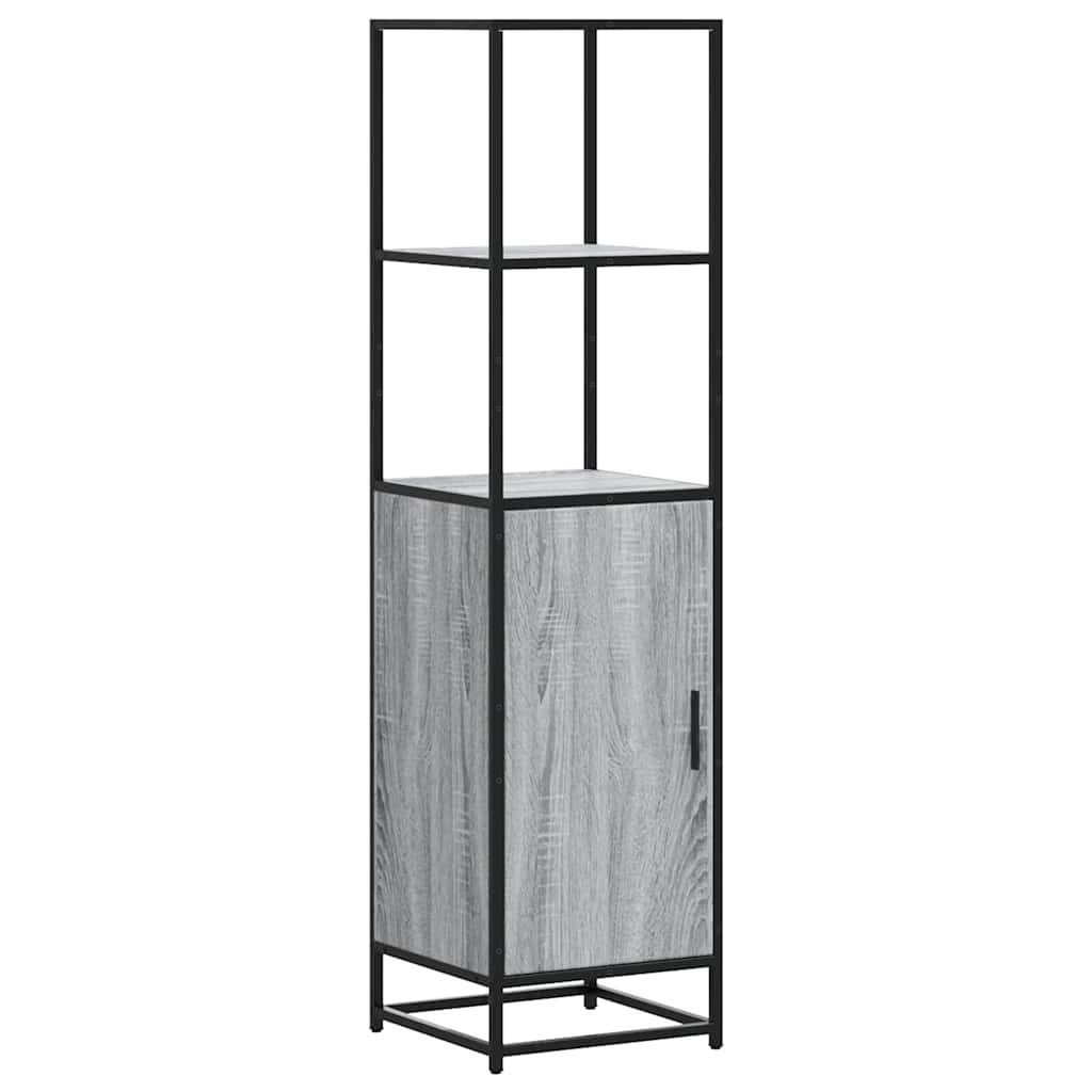 vidaXL Highboard Highboard Grau Sonoma 35,5x35x139 günstig online kaufen