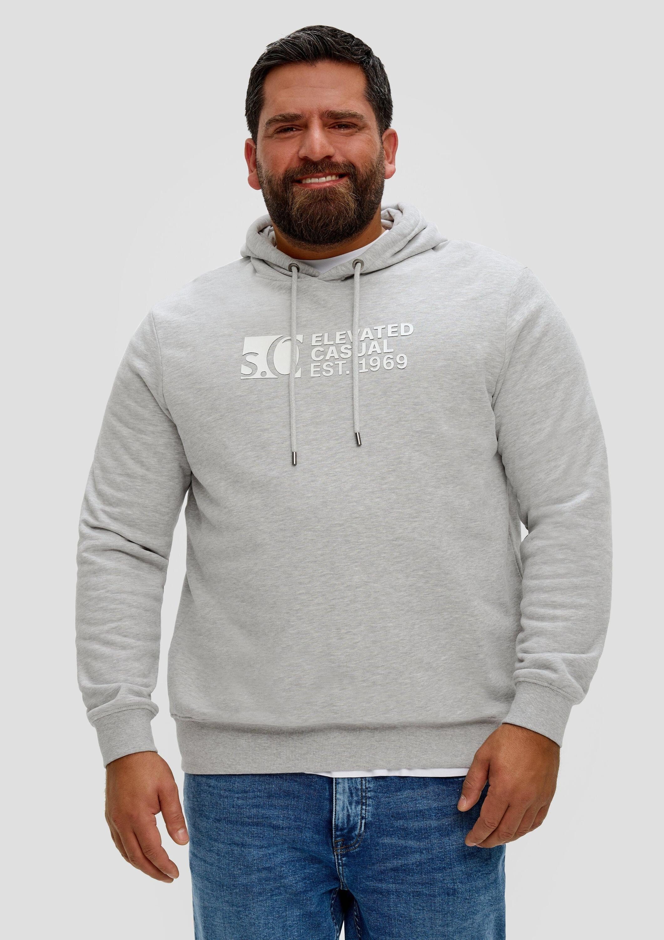 s.Oliver Sweatshirt Sweatshirt Sweatshirt mit Kapuze