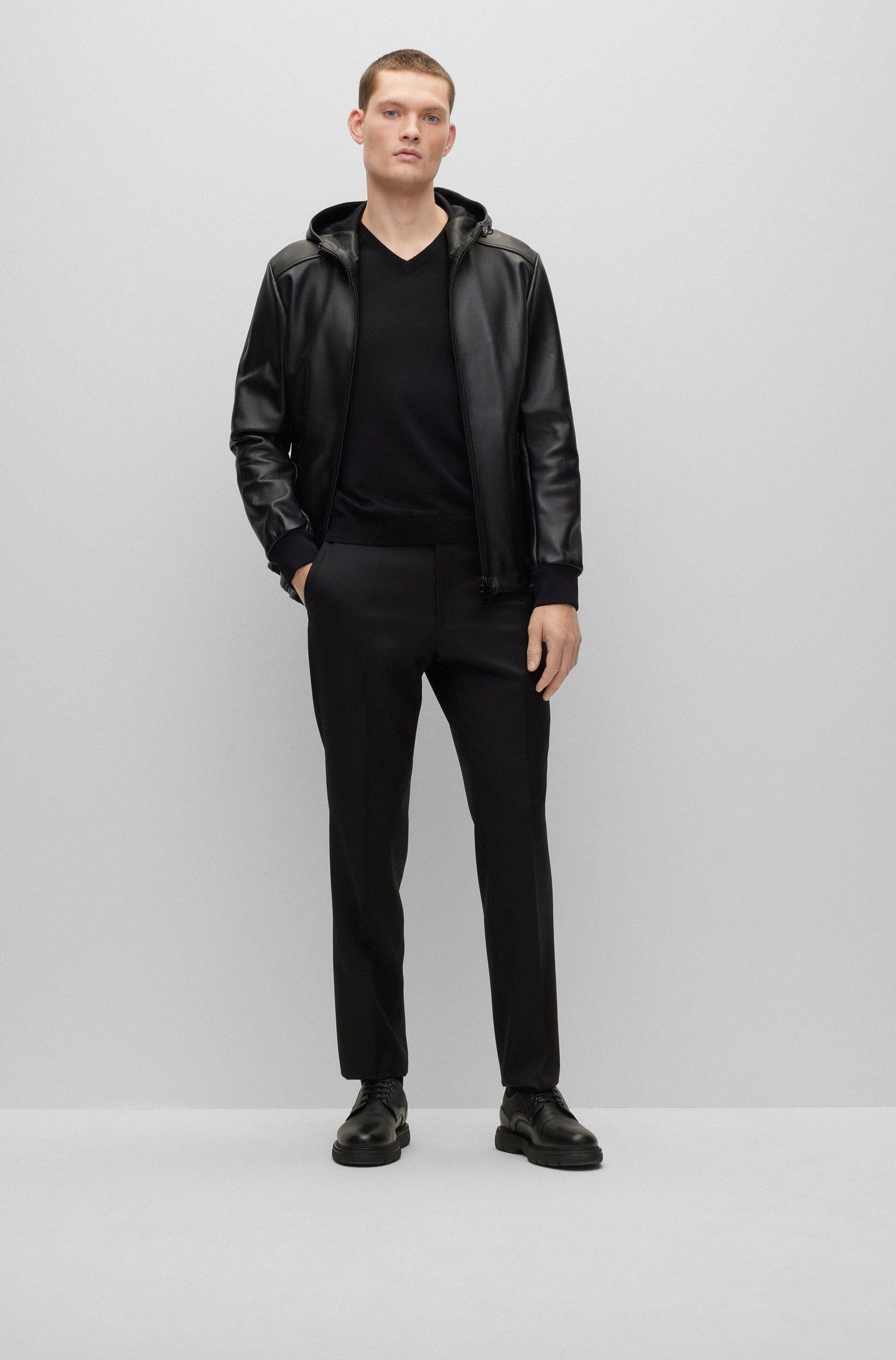 BOSS Strickpullover Melba-P (1-tlg) günstig online kaufen