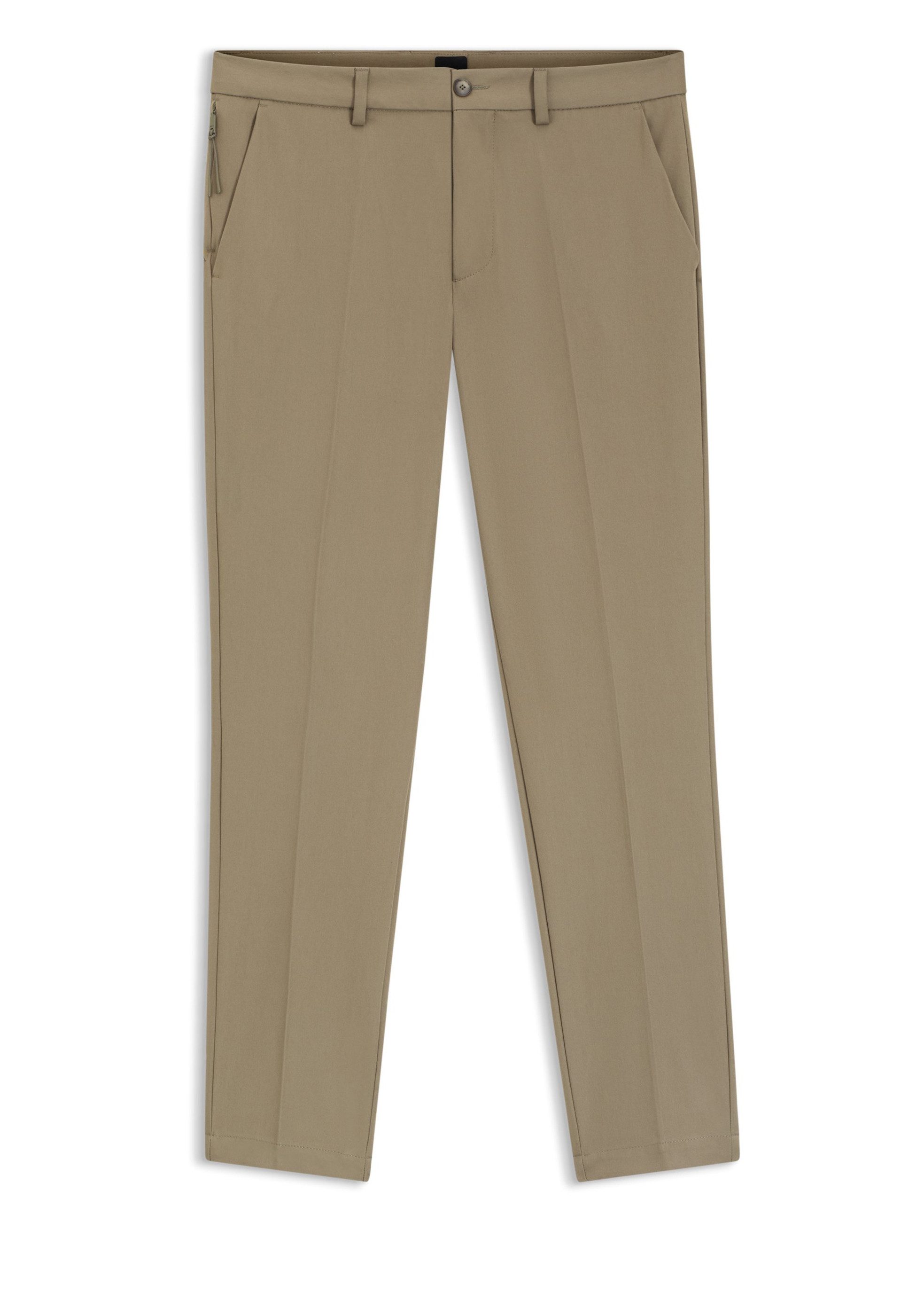 BOSS Chinohose Hose aus elastischem Baumwoll-Mix (1-tlg)