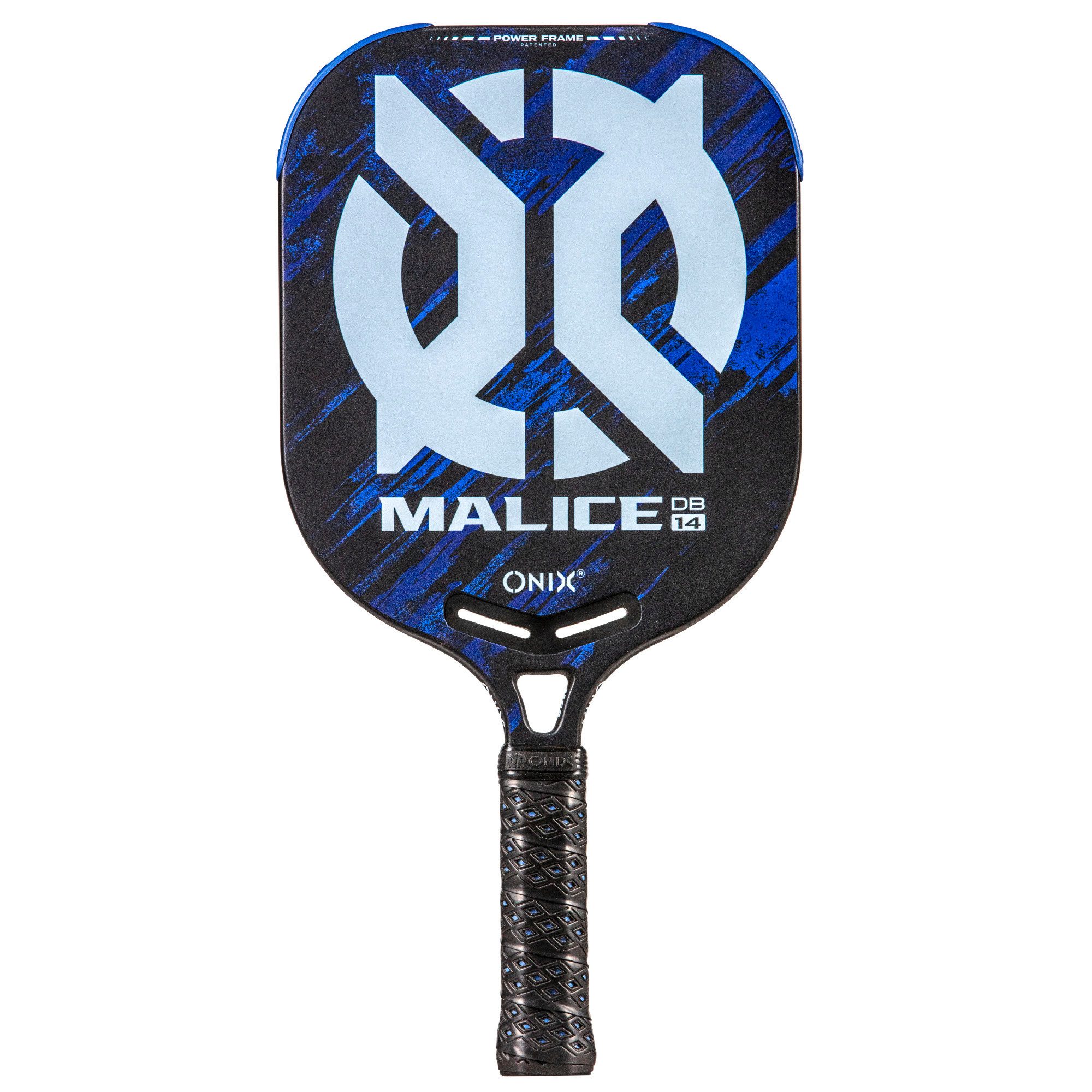 Pickleballschläger ONIX Pickleball Paddle Malice 14 DB Open Throat Blue
