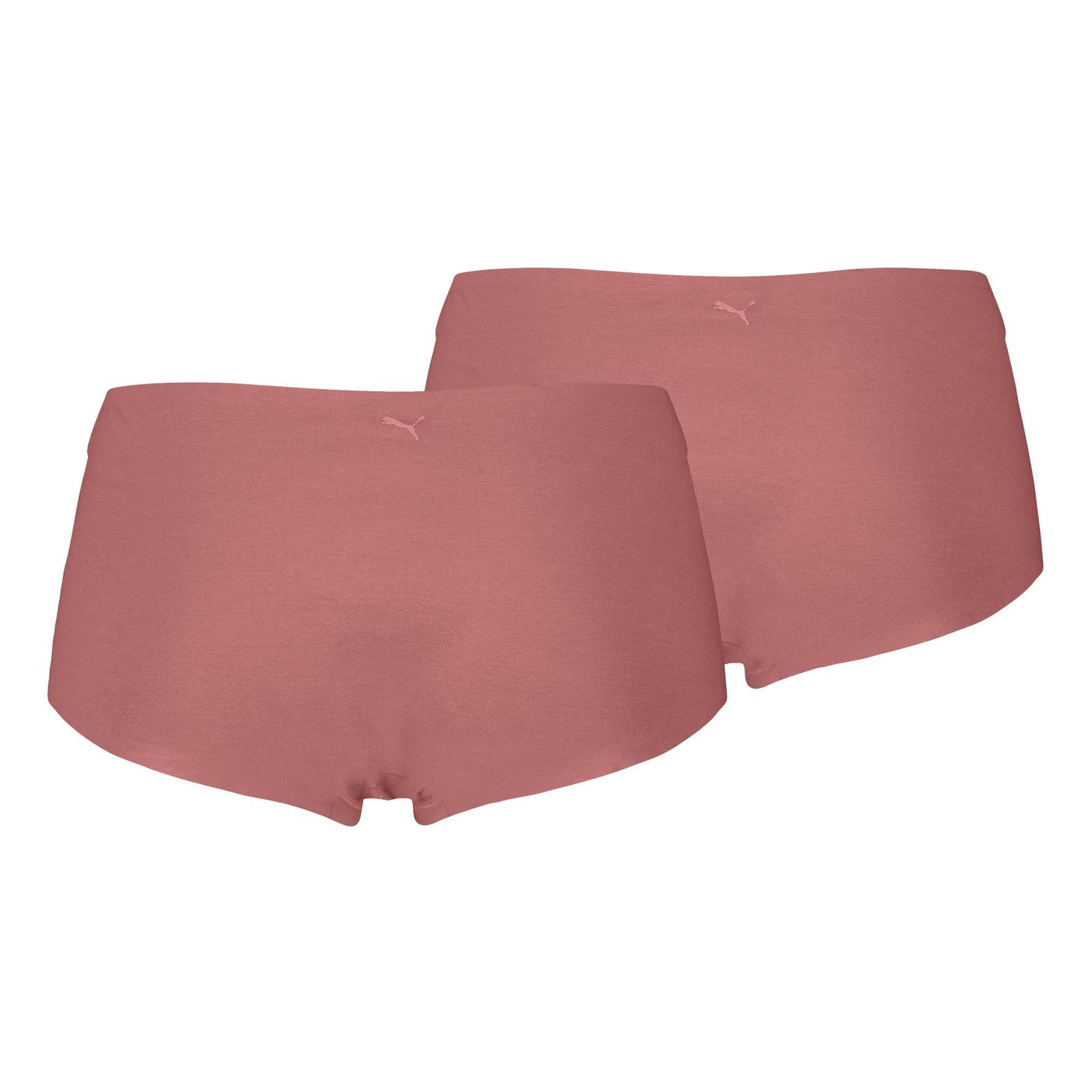PUMA Slip Invisible Ultra Soft Cotton Mini Shorts (2-St) mit nahtlosen Abschlüssen – Bild 2 von 2