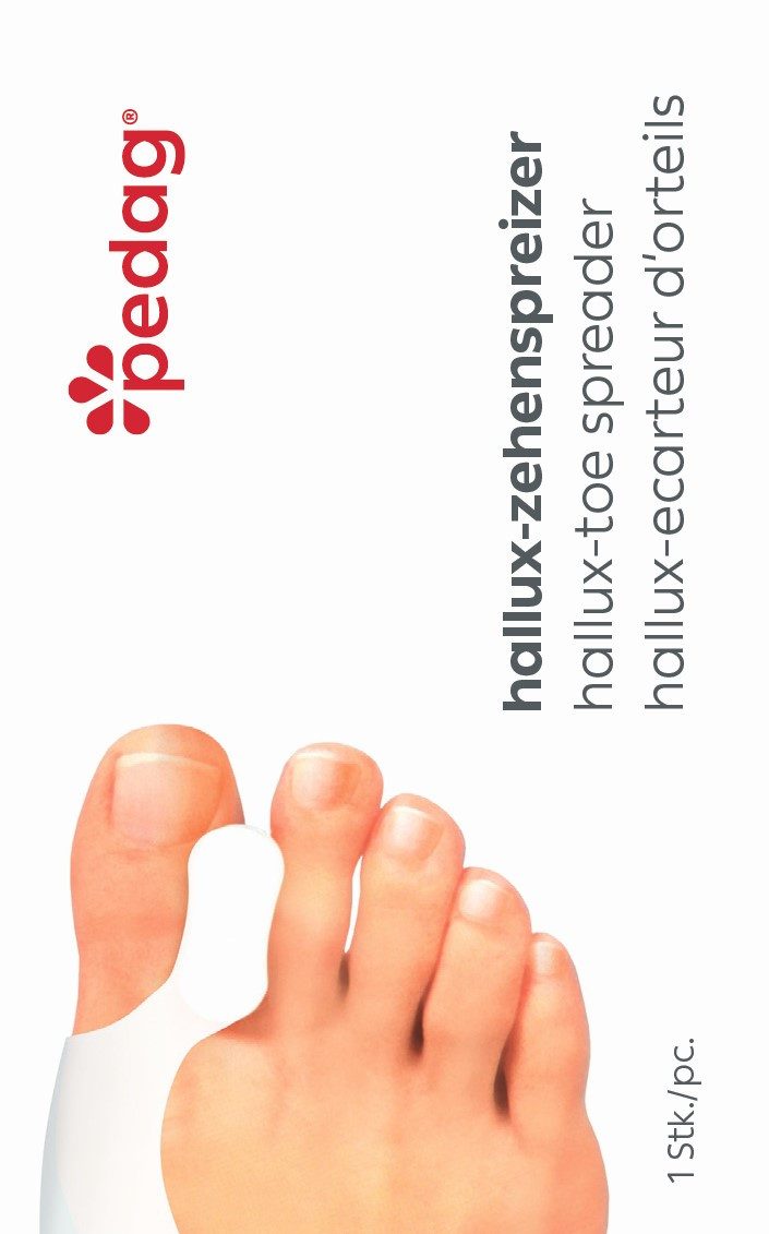 Pedag Hallux-Bandage Hallux-Zehenspreizer - Ballenschutz plus Zehenspreizer