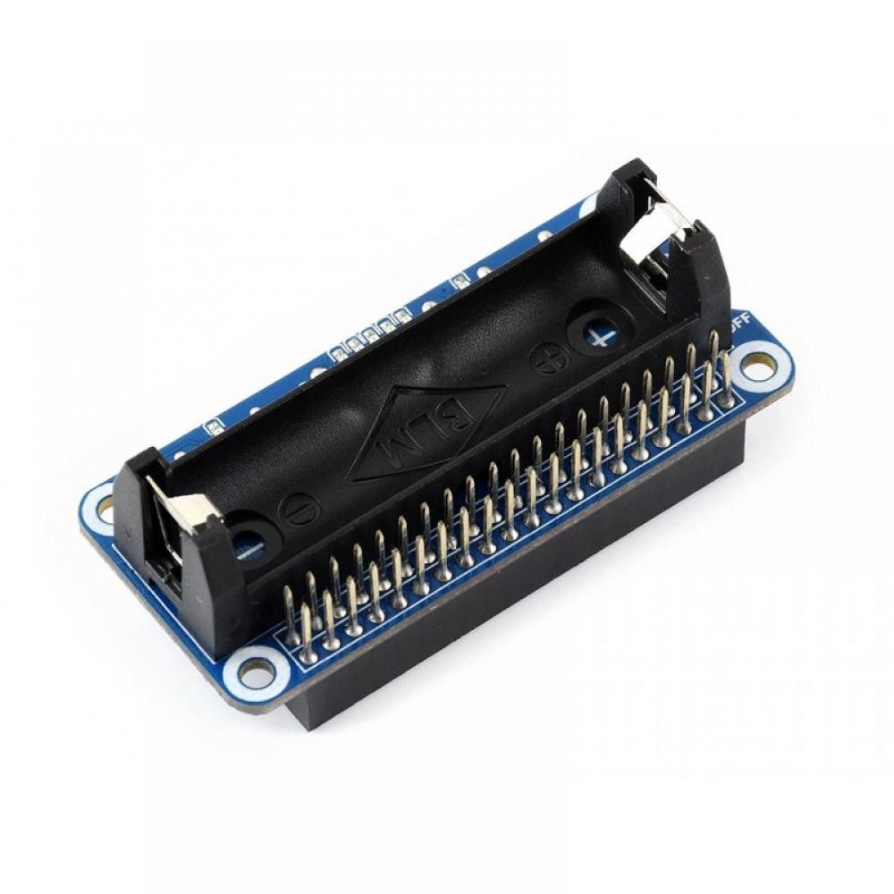 Mobile Stromversorgung / Li-Ion Akku HAT für Raspberry Pi Mini-PC Barebone