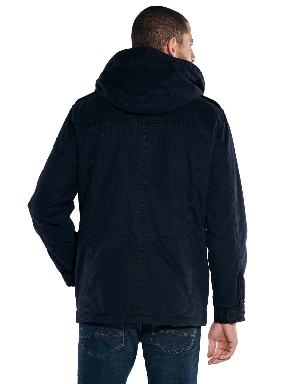 Engbers Langjacke Jacke mit abnehmbarer Kapuze günstig online kaufen
