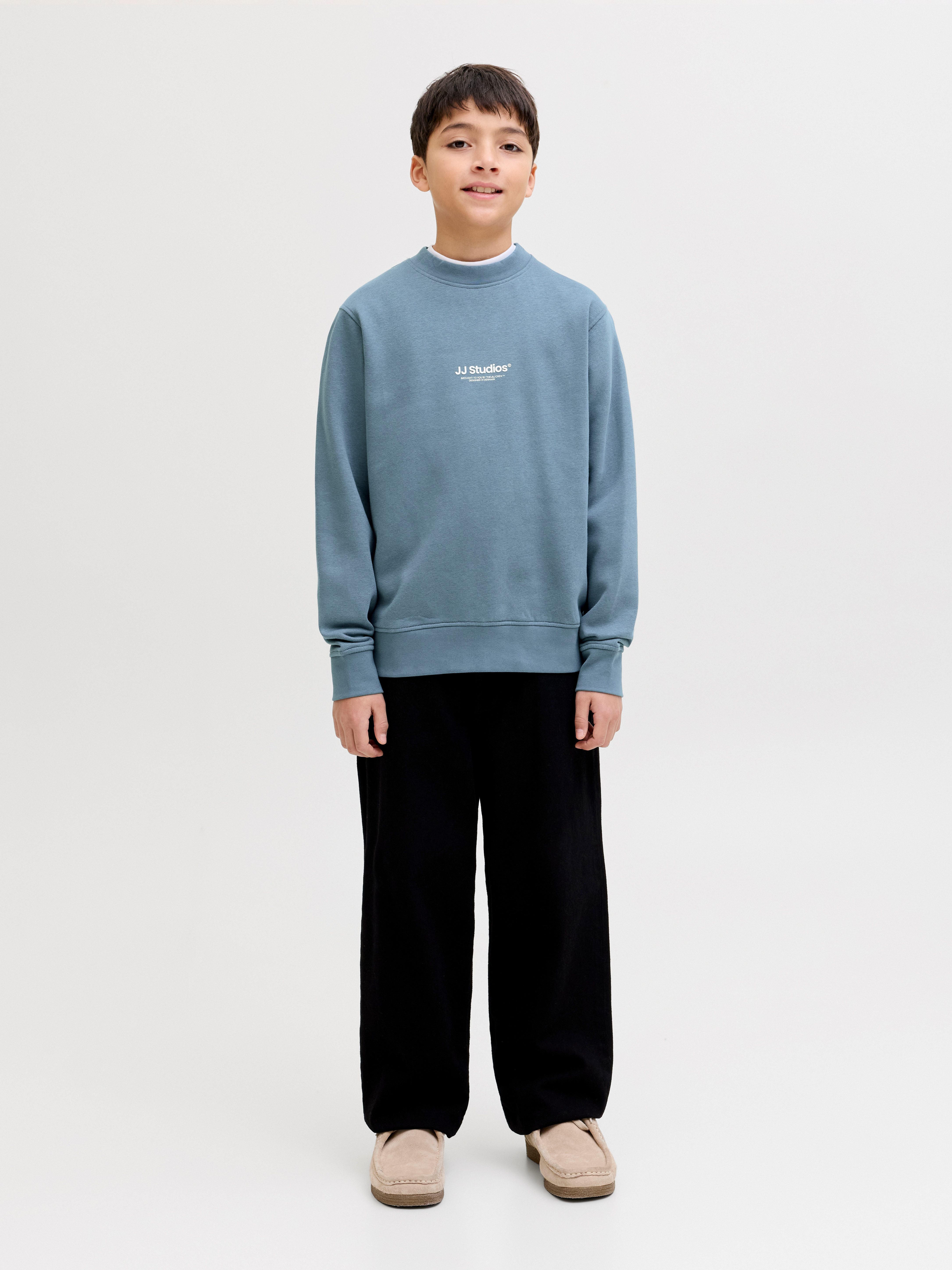 Jack & Jones Junior Sweatshirt JJESOHO SWEAT CREW NECK SN JNR – Bild 4 von 5