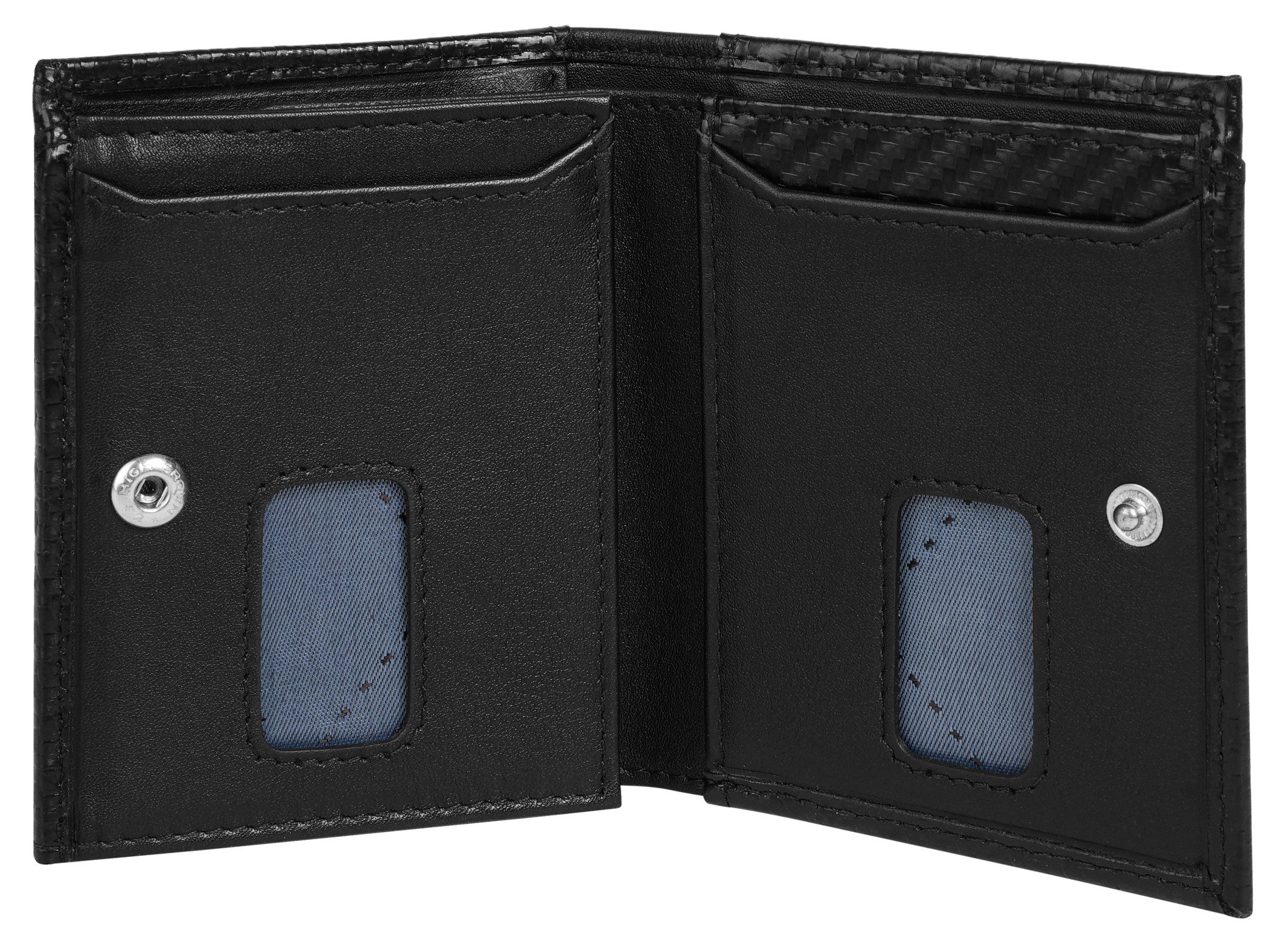 bugatti Geldbörse SECURE SLIM, echt Leder