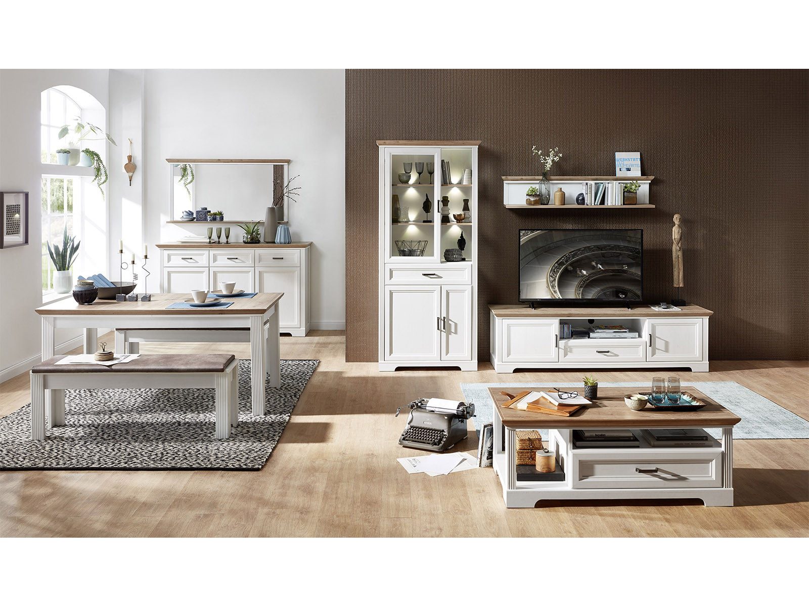 Innostyle Couchtisch 120 x 45 x 67 cm (B/H/T)