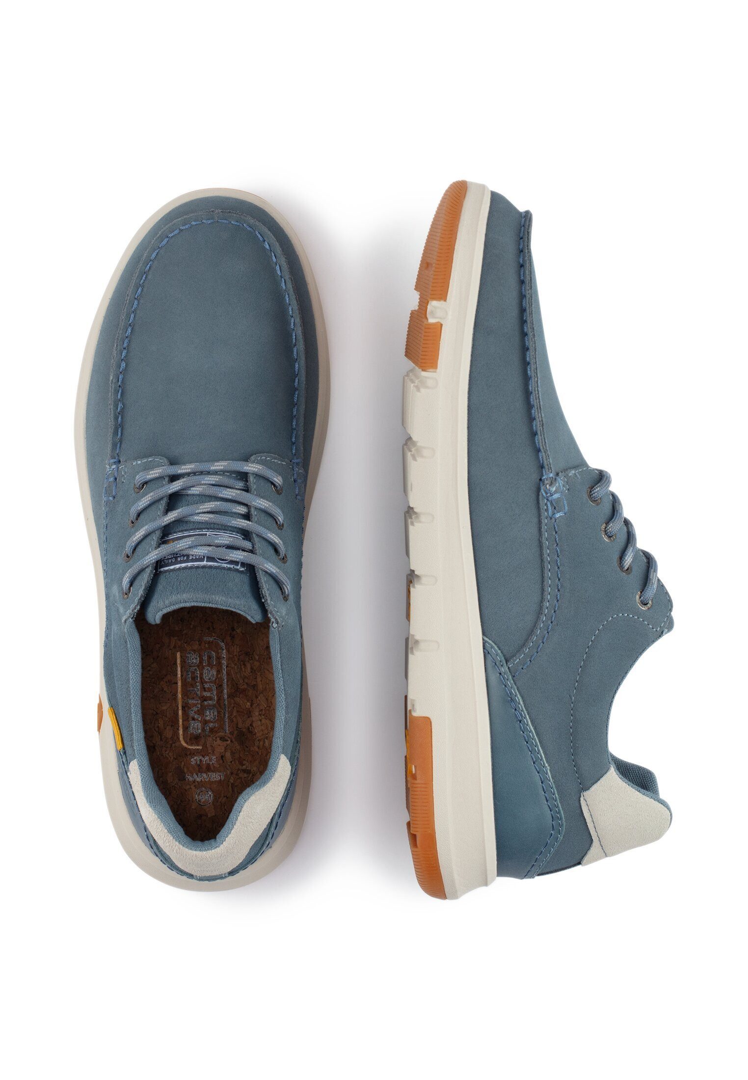 camel active Sneaker Split/Crazy Horse BLAU Sneaker günstig online kaufen