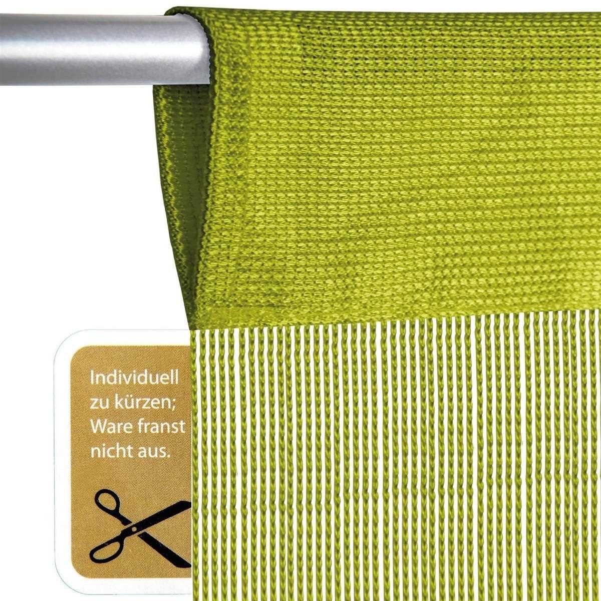 Arsvita Fadenvorhang "Prince" (1 St), Stangendurchzug, abdunkelnd, 100% Mikrofaser, hochwertig, individuell kürzbar, bei 30°C waschbar – Bild 5 von 5