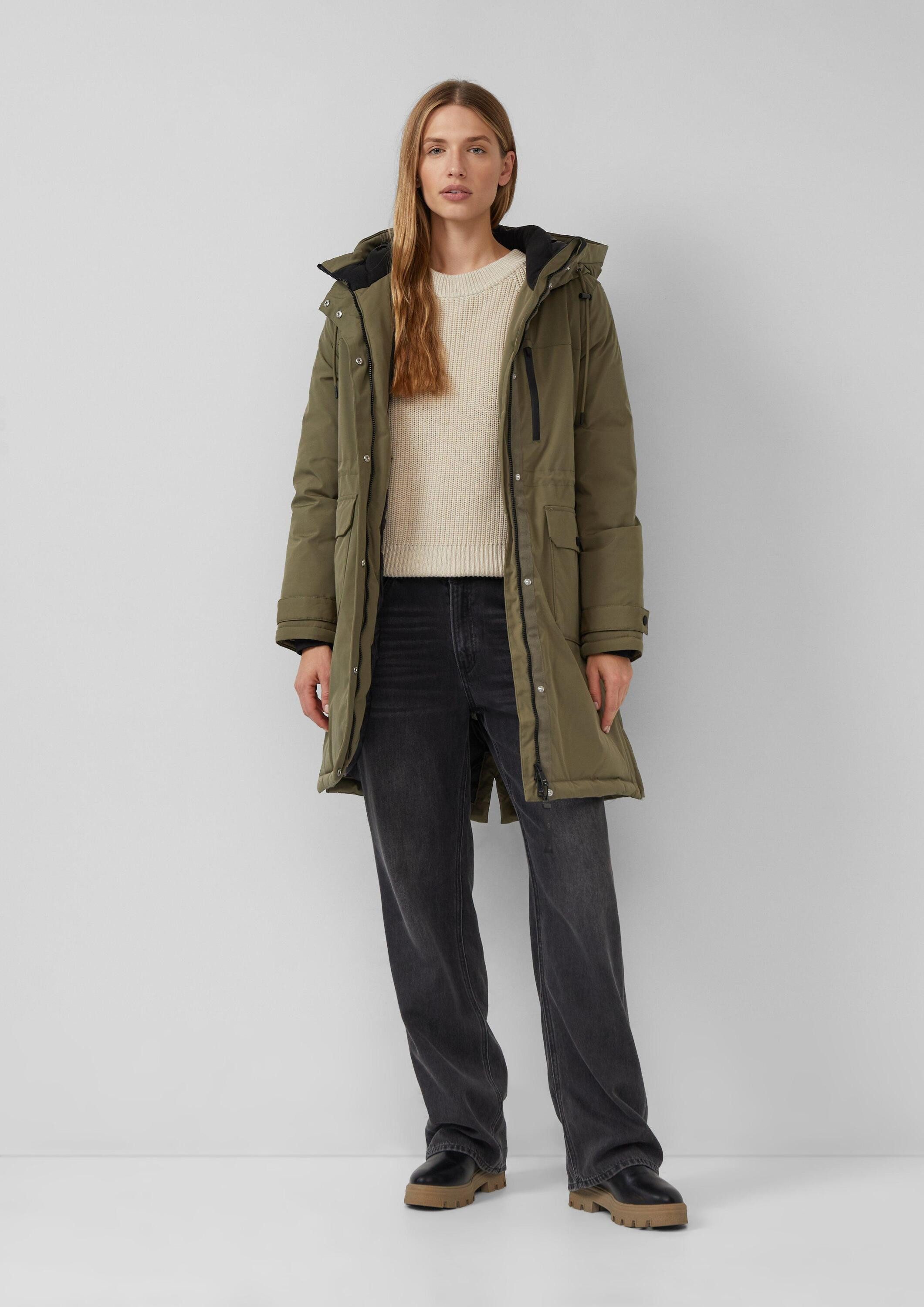 s.Oliver Wintermantel Outdoor-Mantel Wasserabweisender Parka