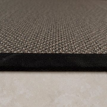 Teppich Sisala 270, Paco Home, rechteckig, Höhe: 4 mm, Flachgewebe, gewebt, Sisal Optik, Bordüre, In- und Outdoor geeignet