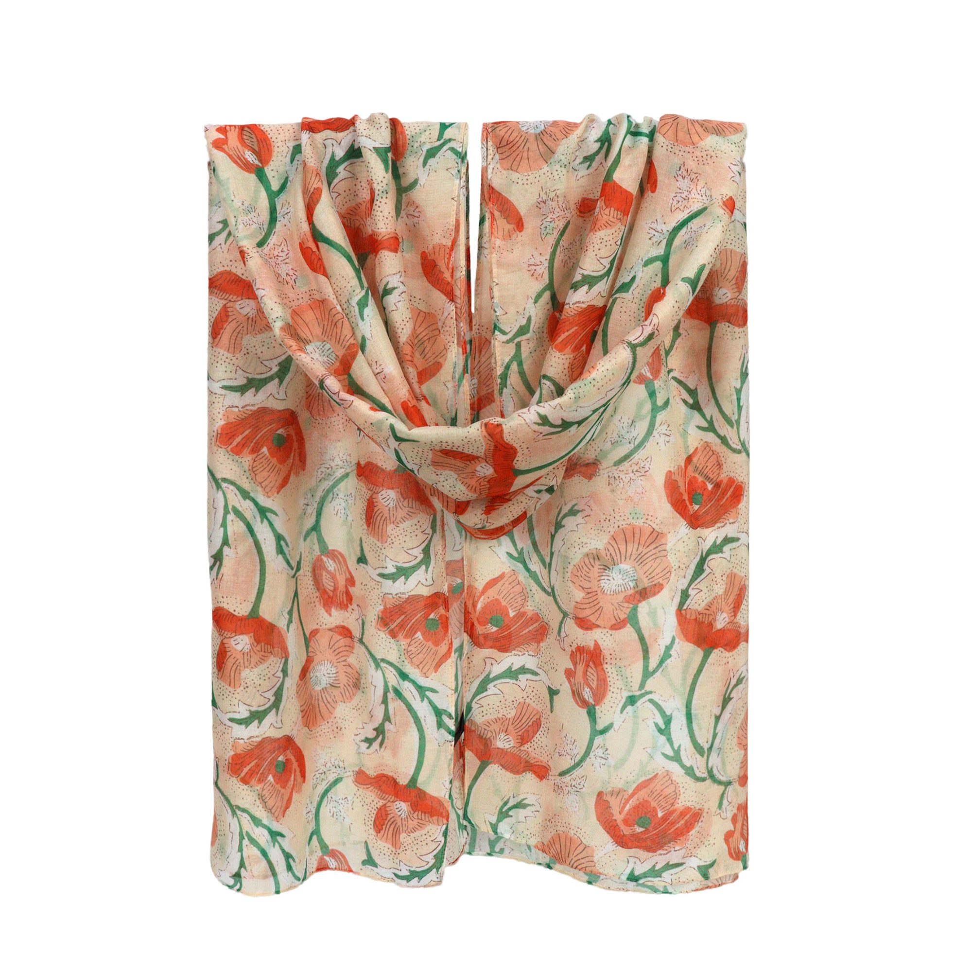 ZEBRO Modeschal Schal Blume günstig online kaufen