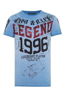 Cipo & Baxx T-Shirt mit coolem Print