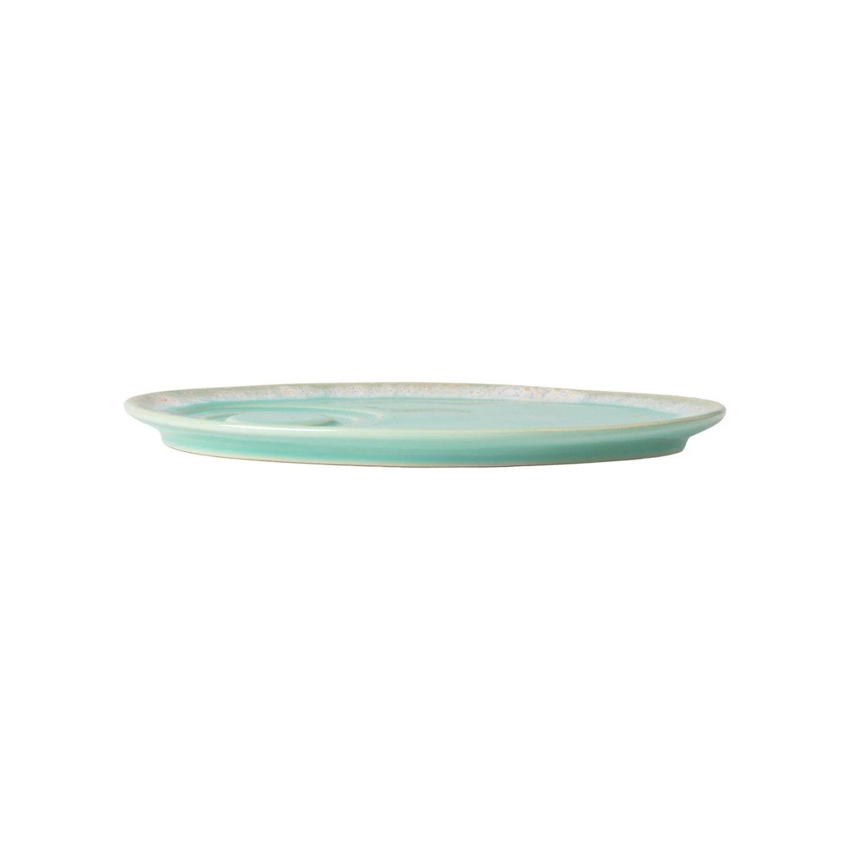 Costa Nova Untertasse Oval, Grespresso Aqua, Costa Nova, (1 St), 19,7 x 13,5 cm