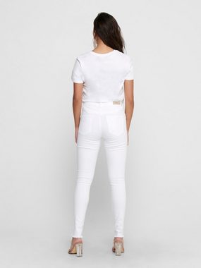 ONLY Stretch-Jeans OnlBlush Skinny-Fit ausgefranste Kanten