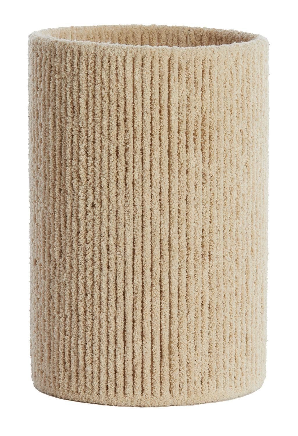 Light & Living Lampenschirm MEDANA, Creme, Chenille, Eisen, ohne Lampenfuß, Ø 20 x 30 cm