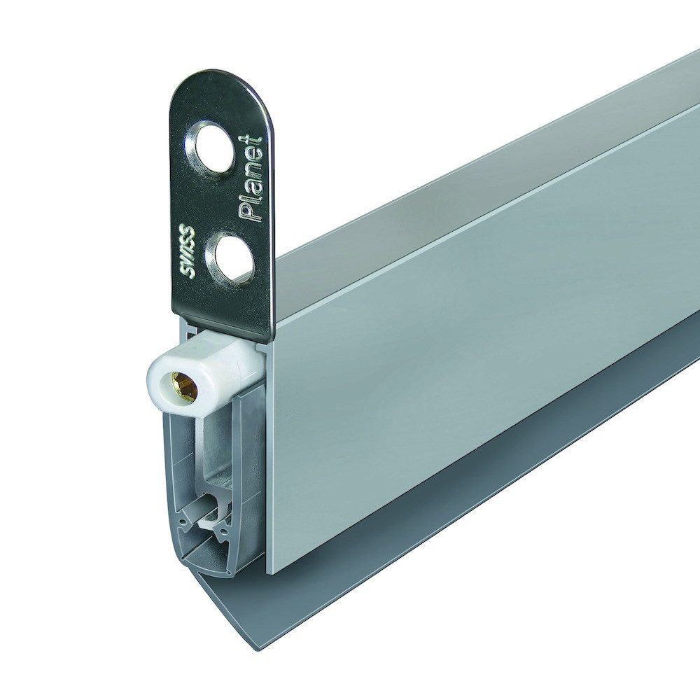 PLANET Türbeschlag Planet Türabsenkdichtung, RH, 960mm,DR, Aluminium